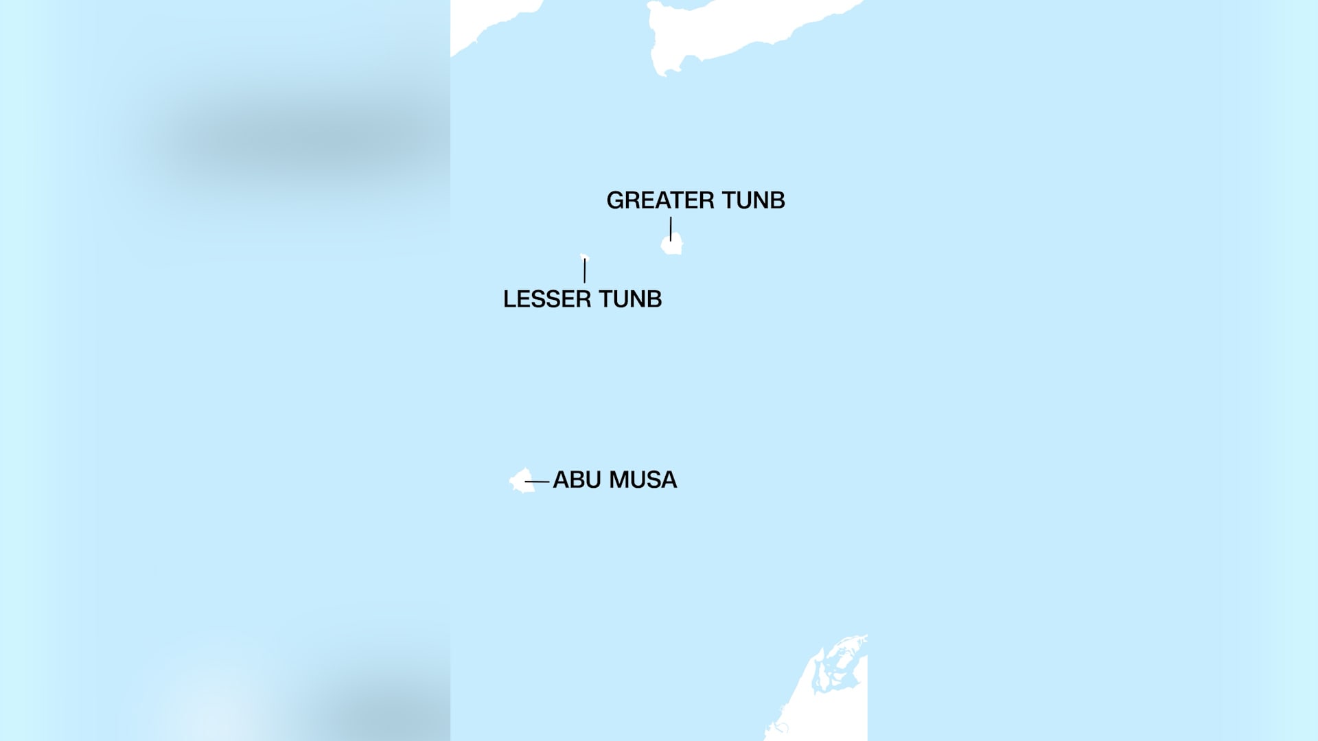 ثلاث جزر صغيرة متنازع عليها قد تكون مفتاحًا في الحرب الإيرانية