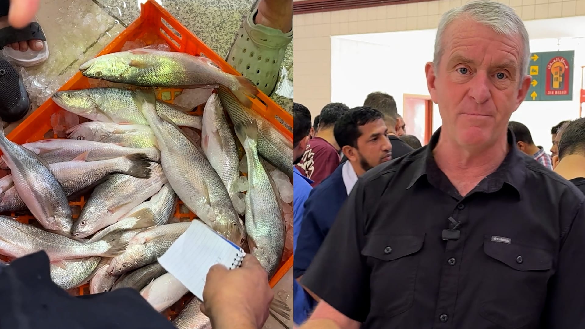 قد يكون جبهة جديدة في الحرب.. شاهد كيف تأثر سوق السمك الكويتي بالصراع في الشرق الأوسط