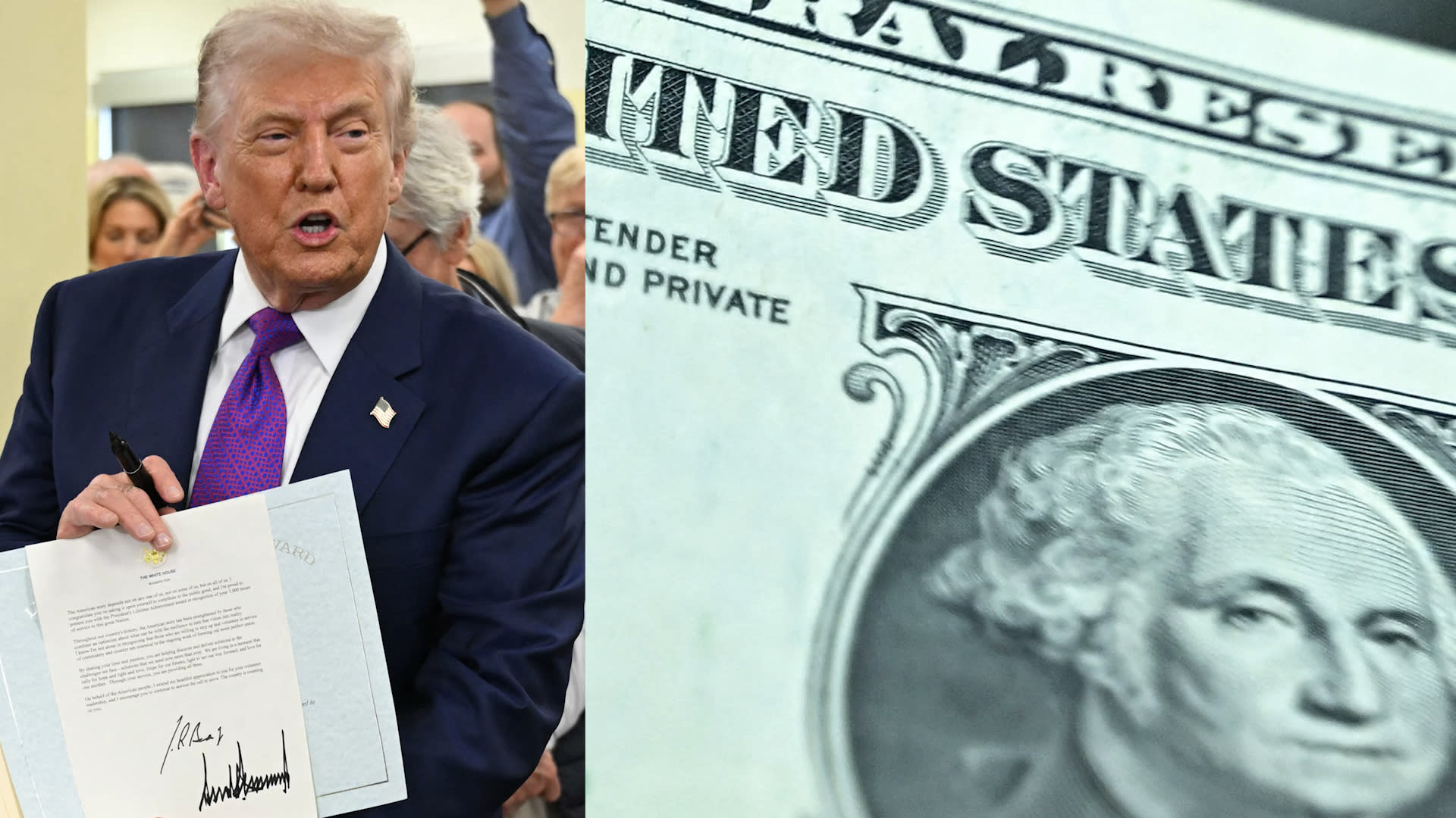 لأول مرة لرئيس في منصبه.. توقيع ترامب سيظهر على الدولار قريبا