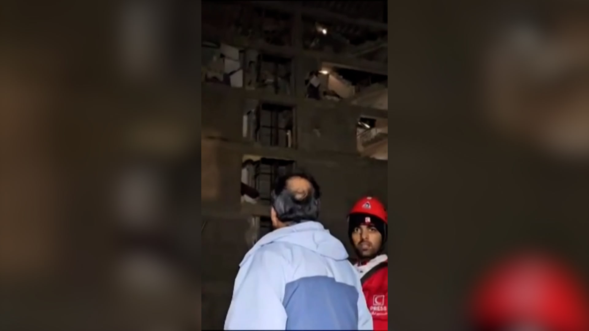 شاهد.. ضربات مميته على شمال إيران توقع قتلى وتدمّر مباني سكنية