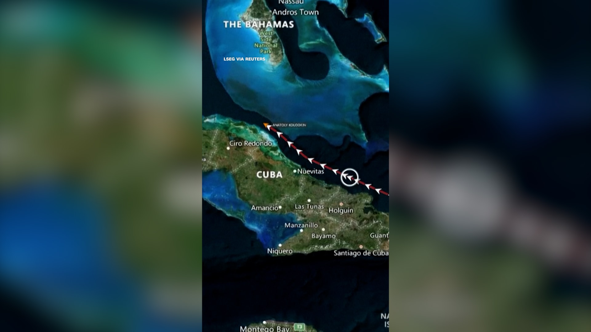 ناقلة نفط روسية تصل إلى كوبا بعد تصريحات ترامب بأنها دولة "ستنهار"