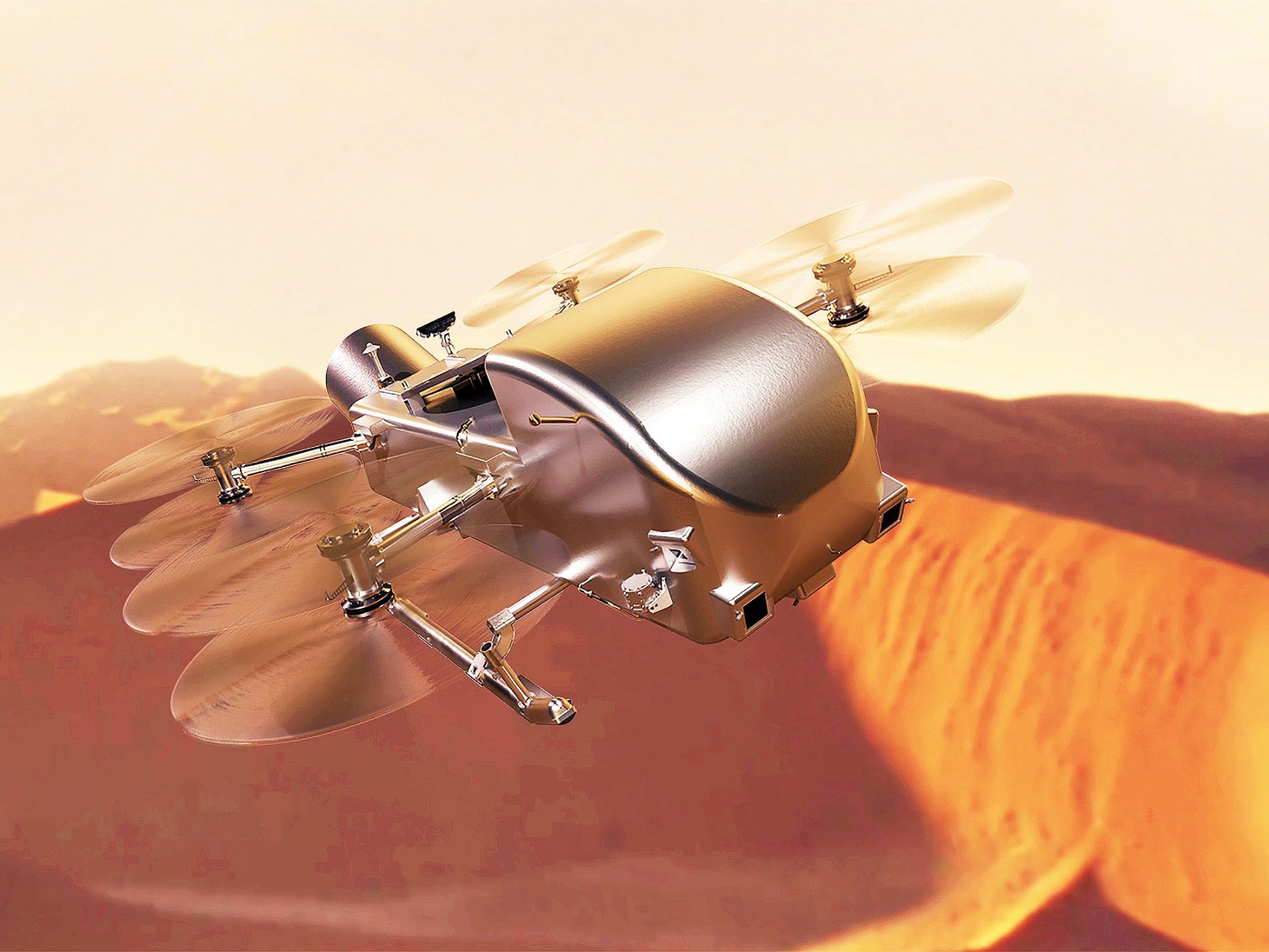 تجارب جديدة تكشف سر الهبوط الآمن على قمر زحل "تايتان"