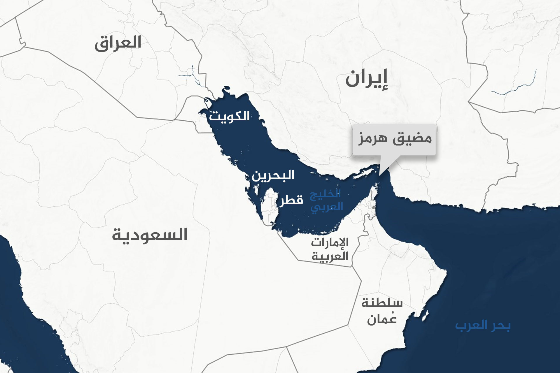 عبور سفينتي حاويات صينيتين مضيق هرمز بعد محاولة فاشلة
