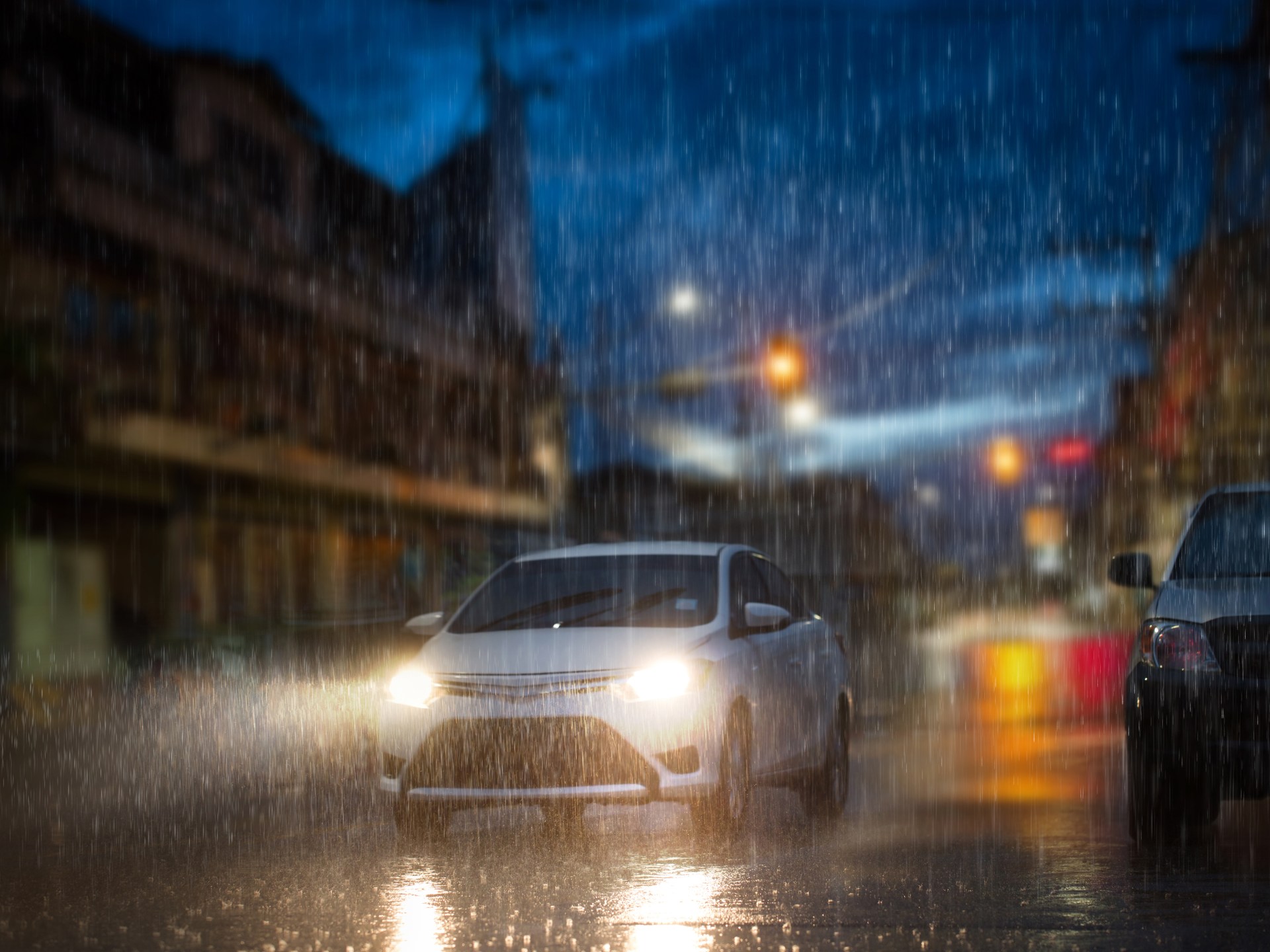 هندسة السلامة.. كيف تروض سيارتك أمام المطر والعواصف الرعدية