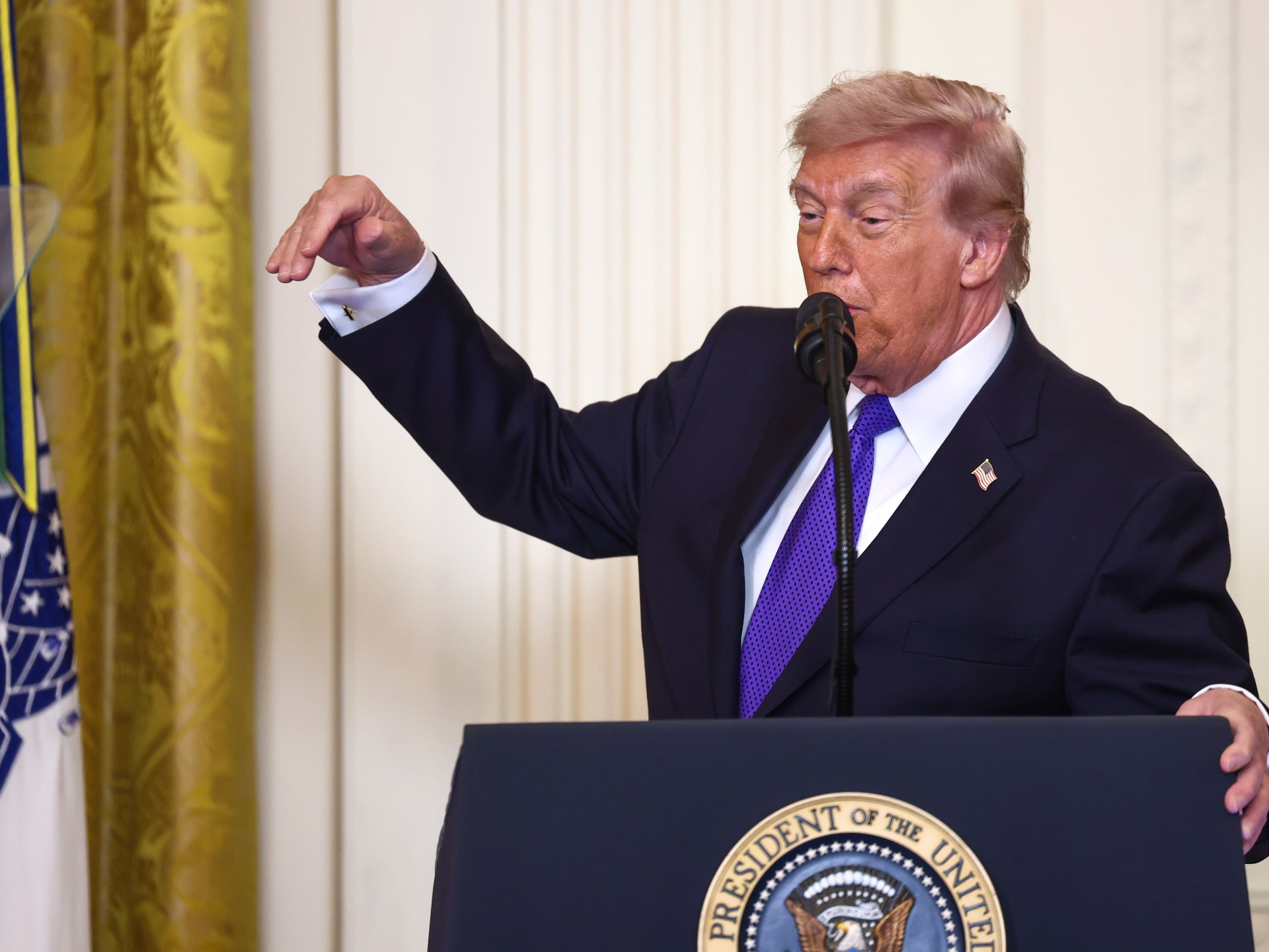 ترمب يبلغ الكونغرس رسميا بالضربات العسكرية ضد إيران