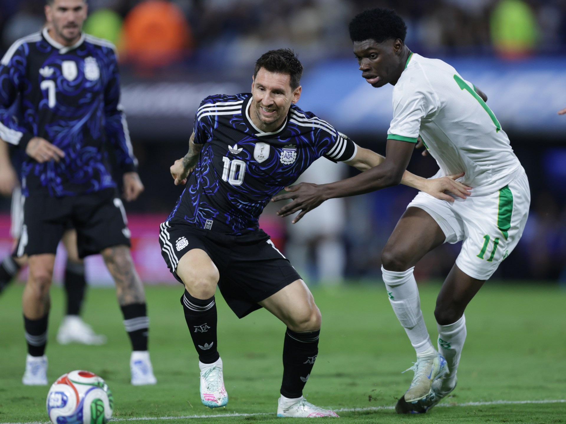 فيديو.. موريتانيا تُحرج الأرجنتين وهتافات المونديال تلاحق ميسي