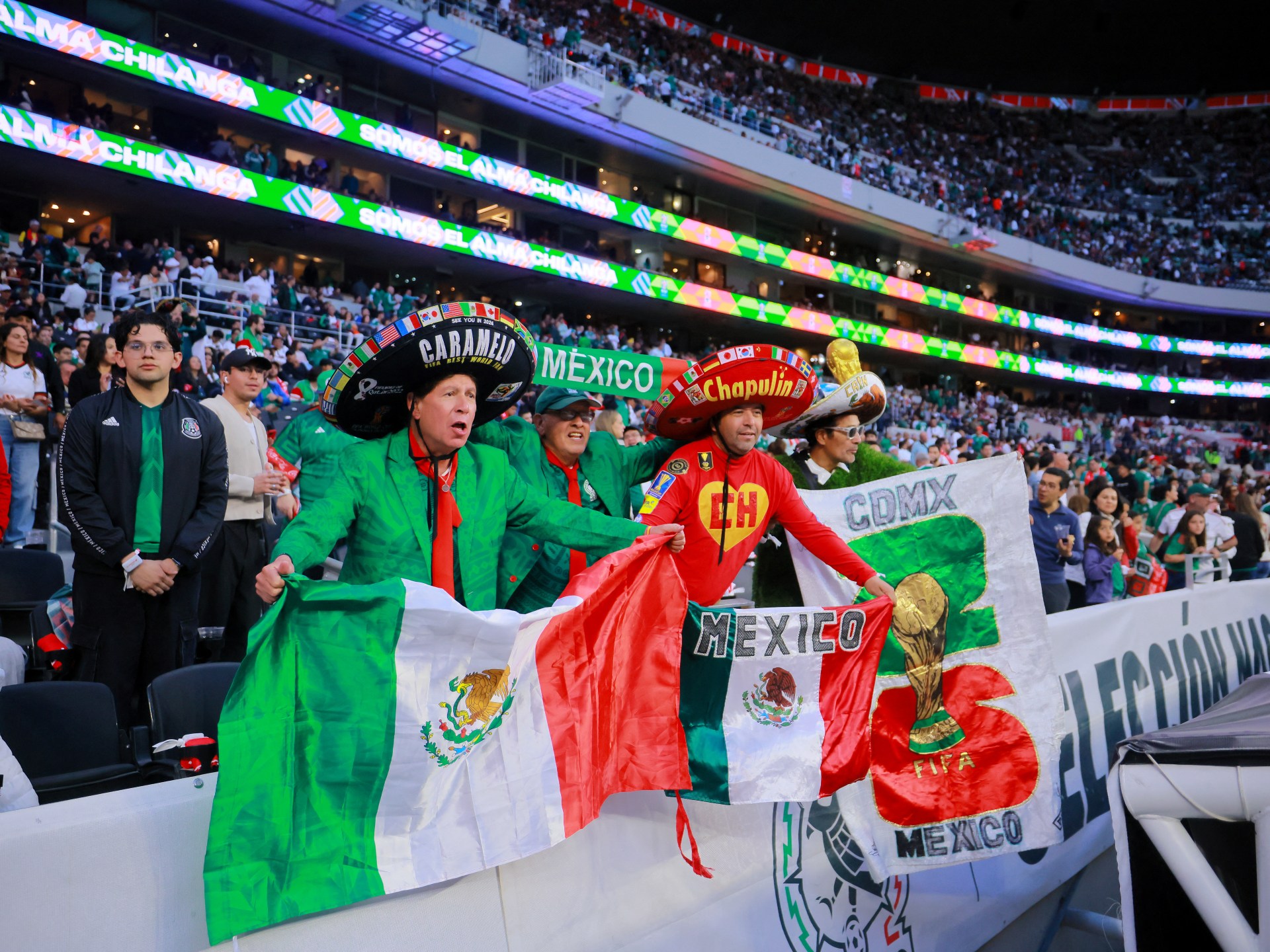 وفاة مشجع قبل مباراة المكسيك والبرتغال الودية بملعب افتتاح كأس العالم 2026