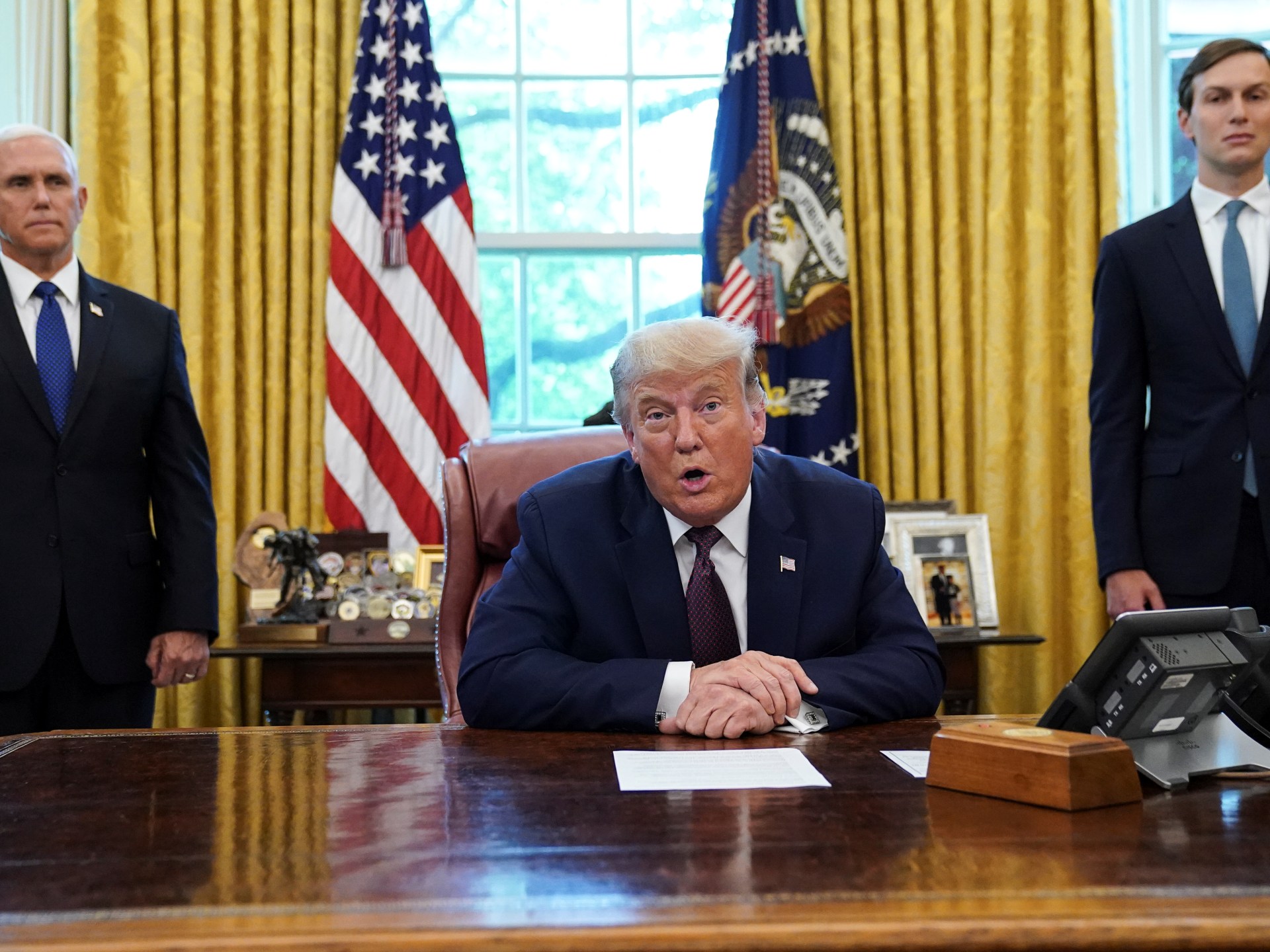 ترمب مستعد لإنهاء الحرب ضد إيران حتى مع استمرار إغلاق مضيق هرمز