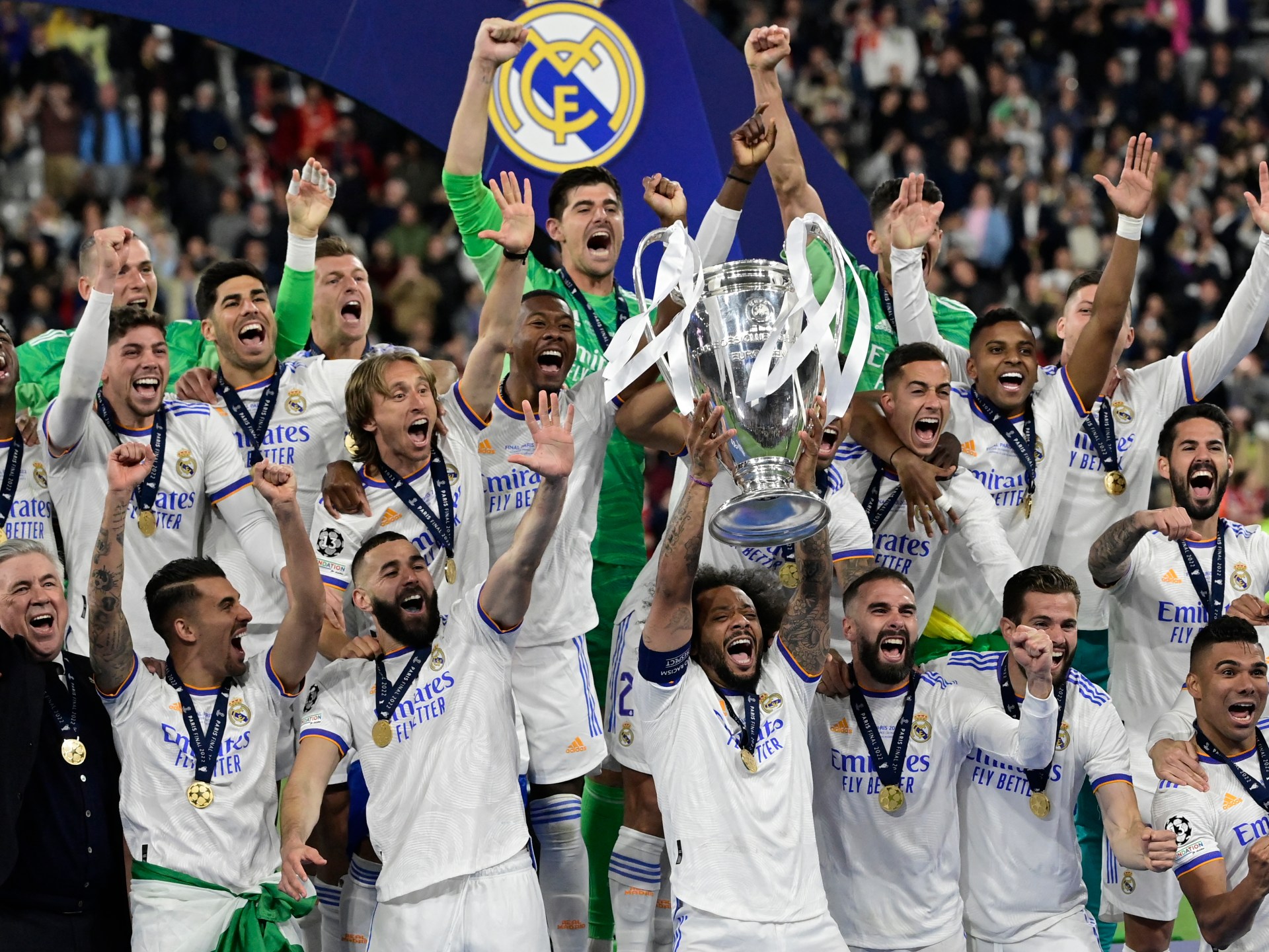 بكاء الطليان يفرح الميرينغي.. مصادفة تاريخية تدعم تتويج الريال بدوري الأبطال