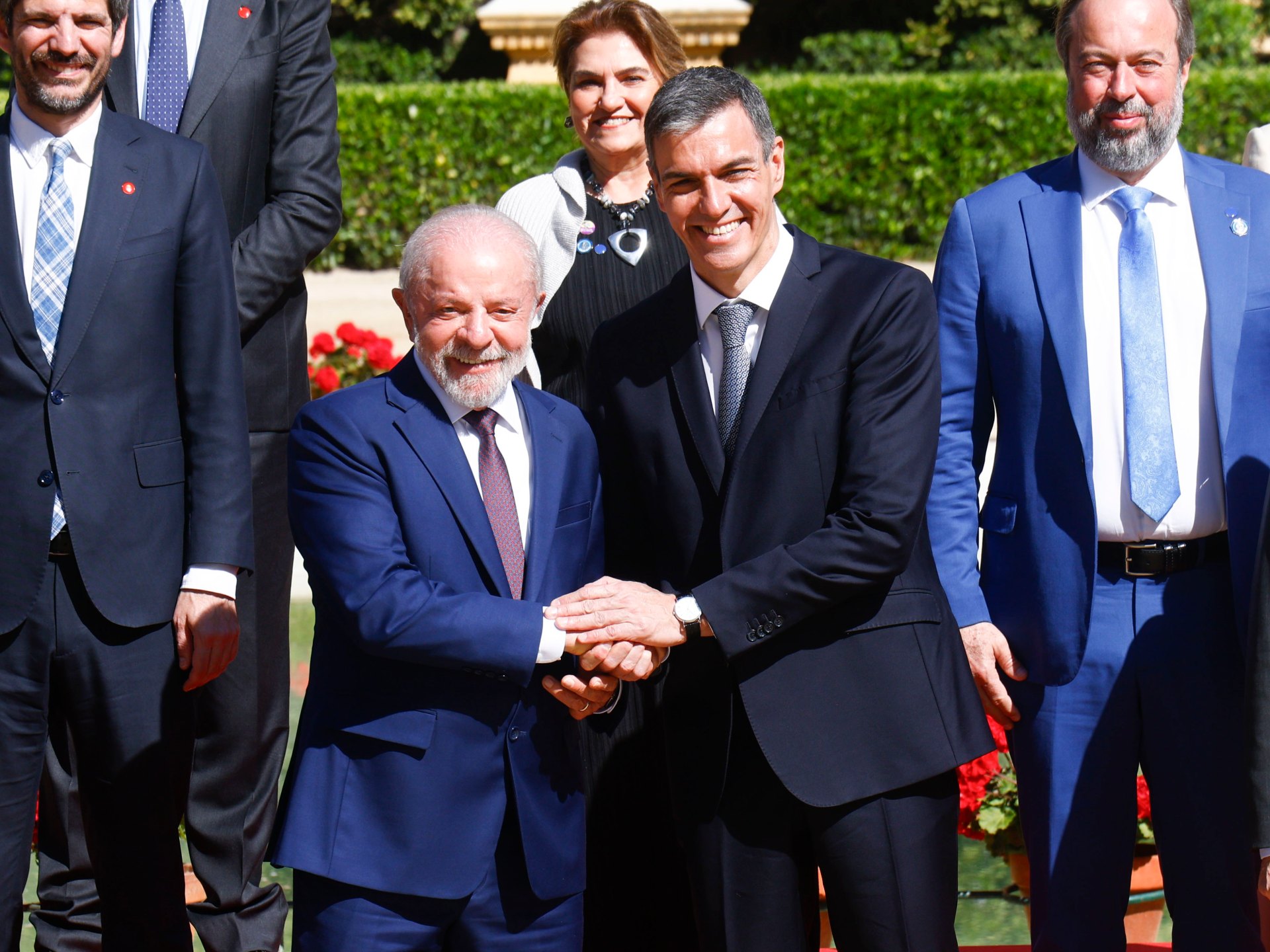 رئيس البرازيل يحذر من "هتلر جديد" وسانشيز يطالب بتجديد النظام الدولي