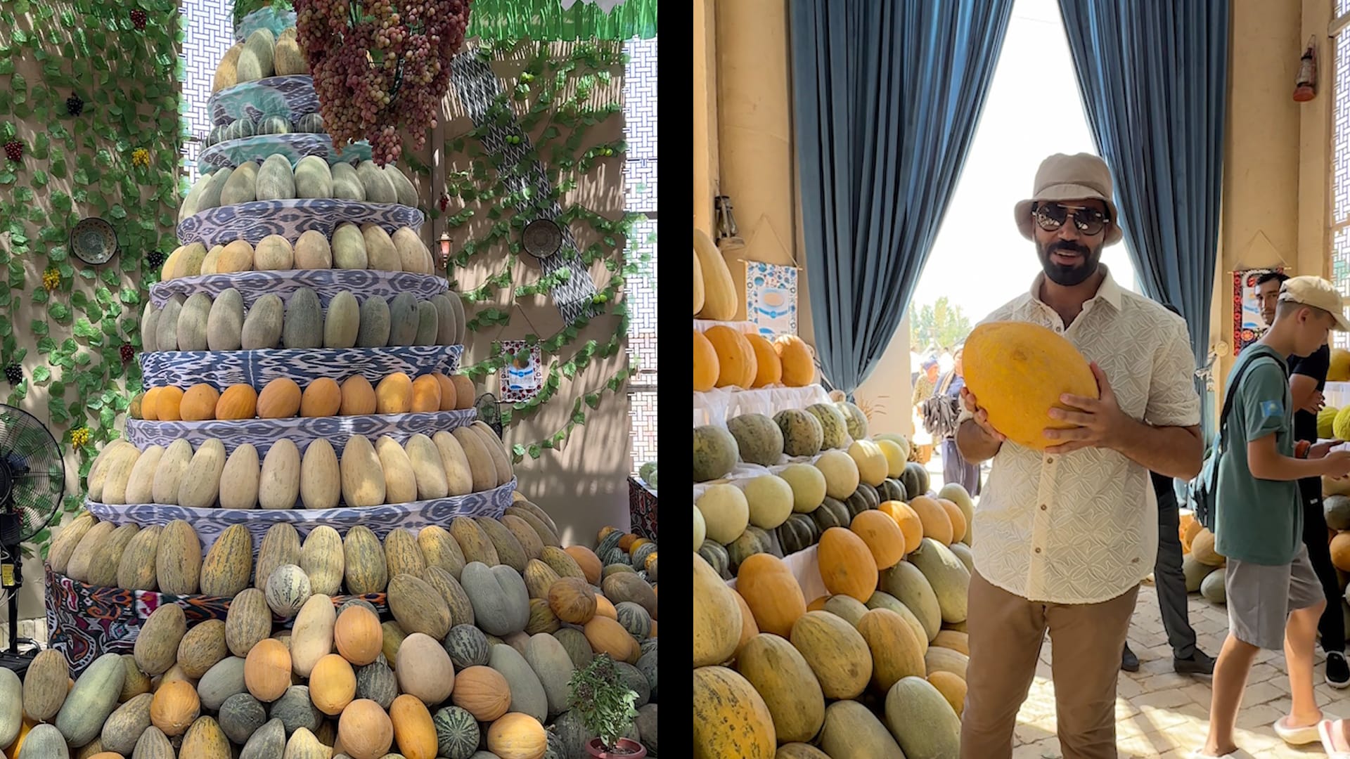 مهرجان مخصص للشمّام في أوزباكستان.. ألق نظرة على أصناف البطيخ الأصفر