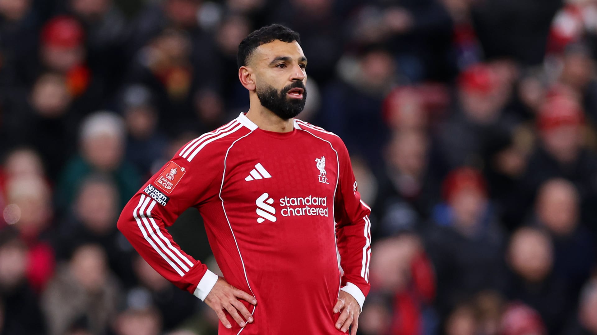 مدرب ليفربول يكشف عن موعد عودة محمد صلاح إلى الملاعب.. ويعلق على إعلانه مغادرة النادي
