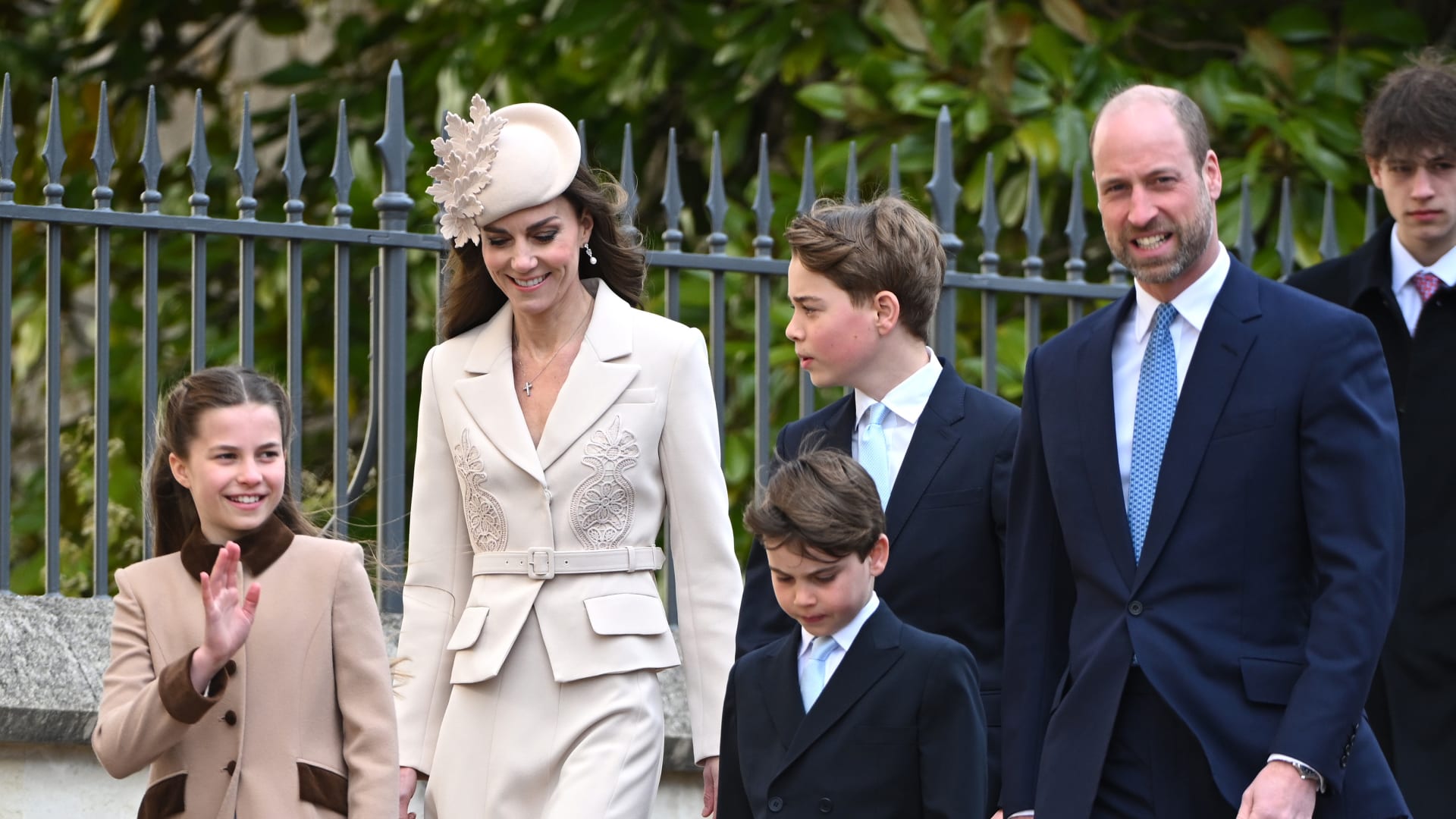 كيت ميدلتون تعيد ارتداء بدلتها الكريمية في عيد الفصح بعد 4 سنوات