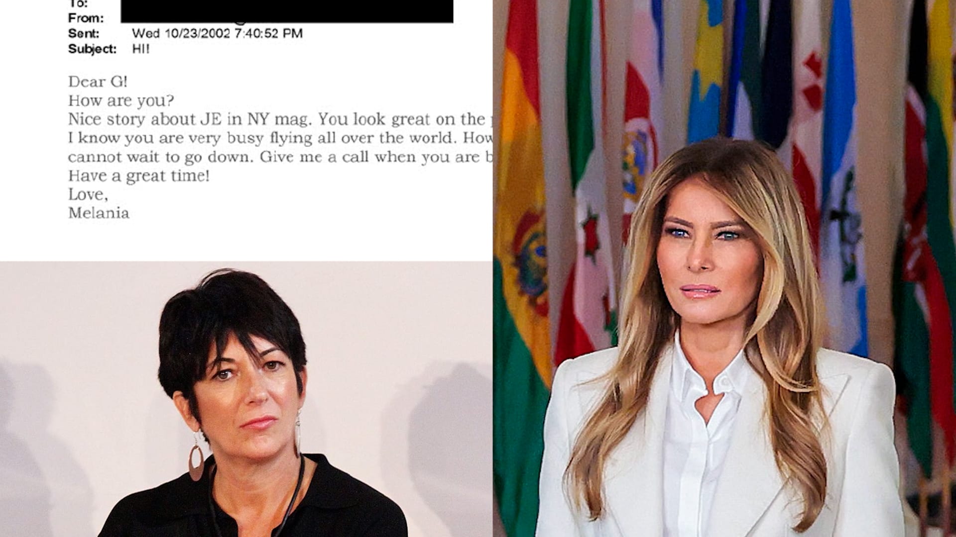 شاهد.. ميلانيا ترامب تنأى بنفسها عن إبستين في بيان نادر