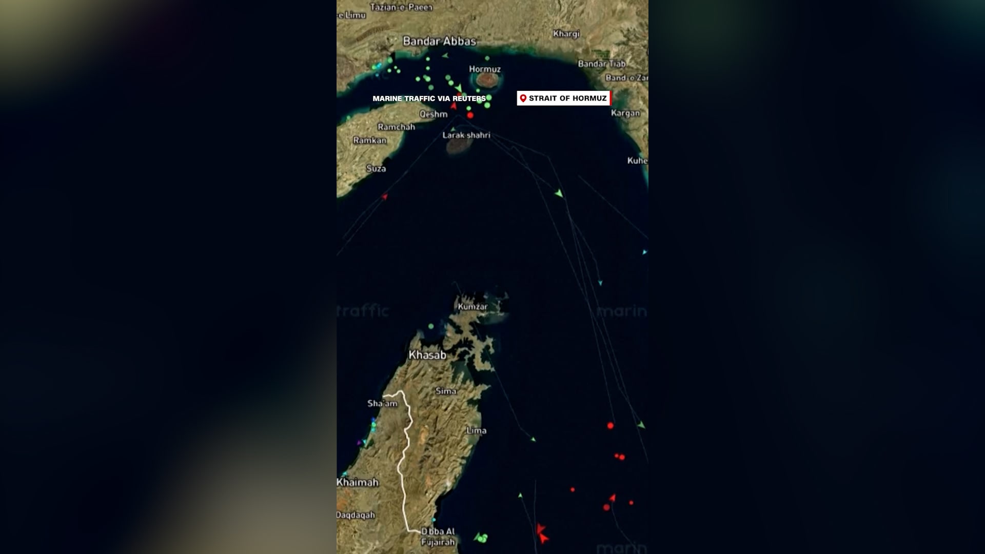 ما الذي يحدث بمضيق هرمز بعد دخول وقف إطلاق النار مع إيران حيز التنفيذ؟