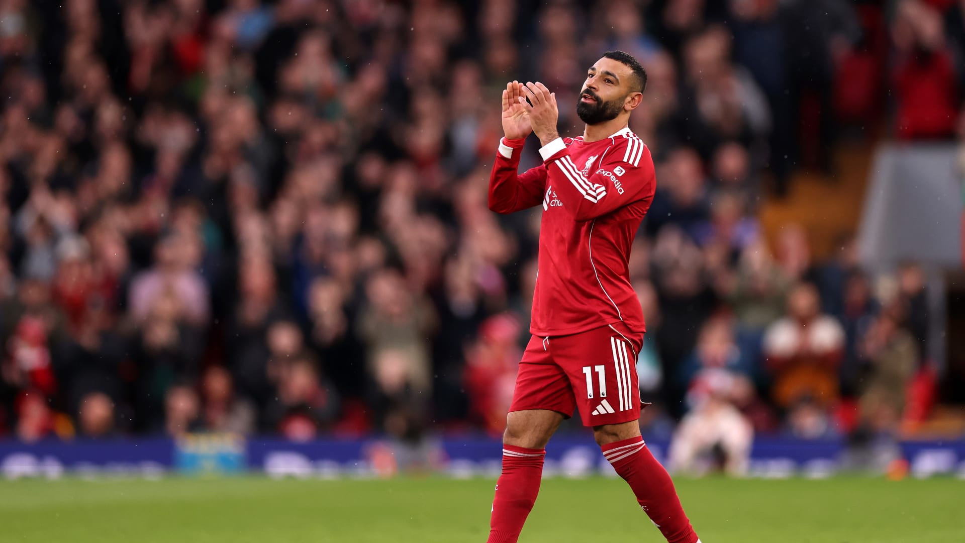 بكلمة واحدة.. ليفربول يعلق على أول أهداف صلاح في "أنفيلد" منذ إعلان رحيله