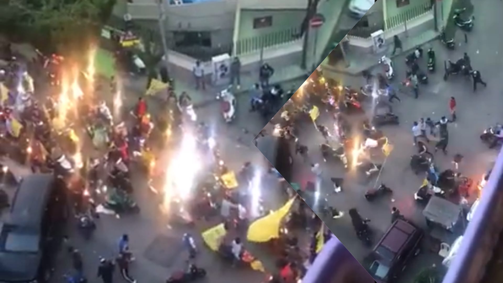 تداول فيديو لـ"اشتباكات أنصار حزب الله بمناطق السنة في بيروت".. هذه حقيقته