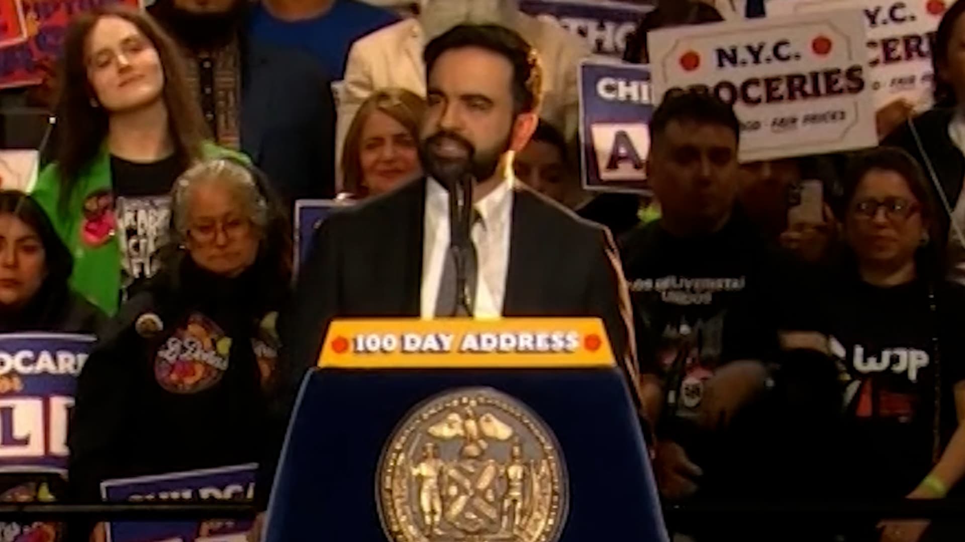 ممداني يشارك وعوده في خطابه بمناسبة مرور 100 يوم على توليه منصبه.. ماذا قال؟