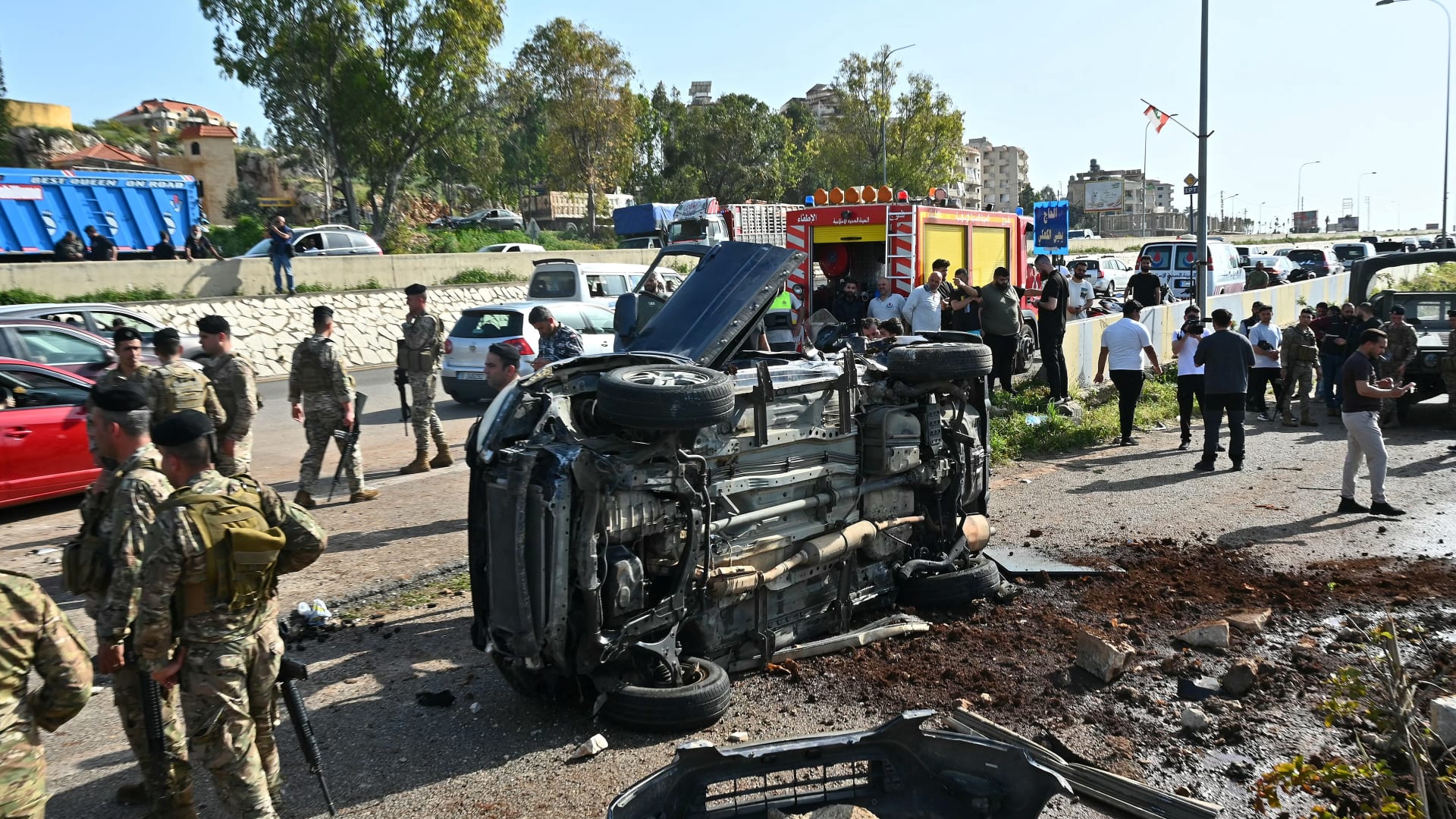 الجيش اللبناني يتهم إسرائيل بانتهاك وقف إطلاق النار