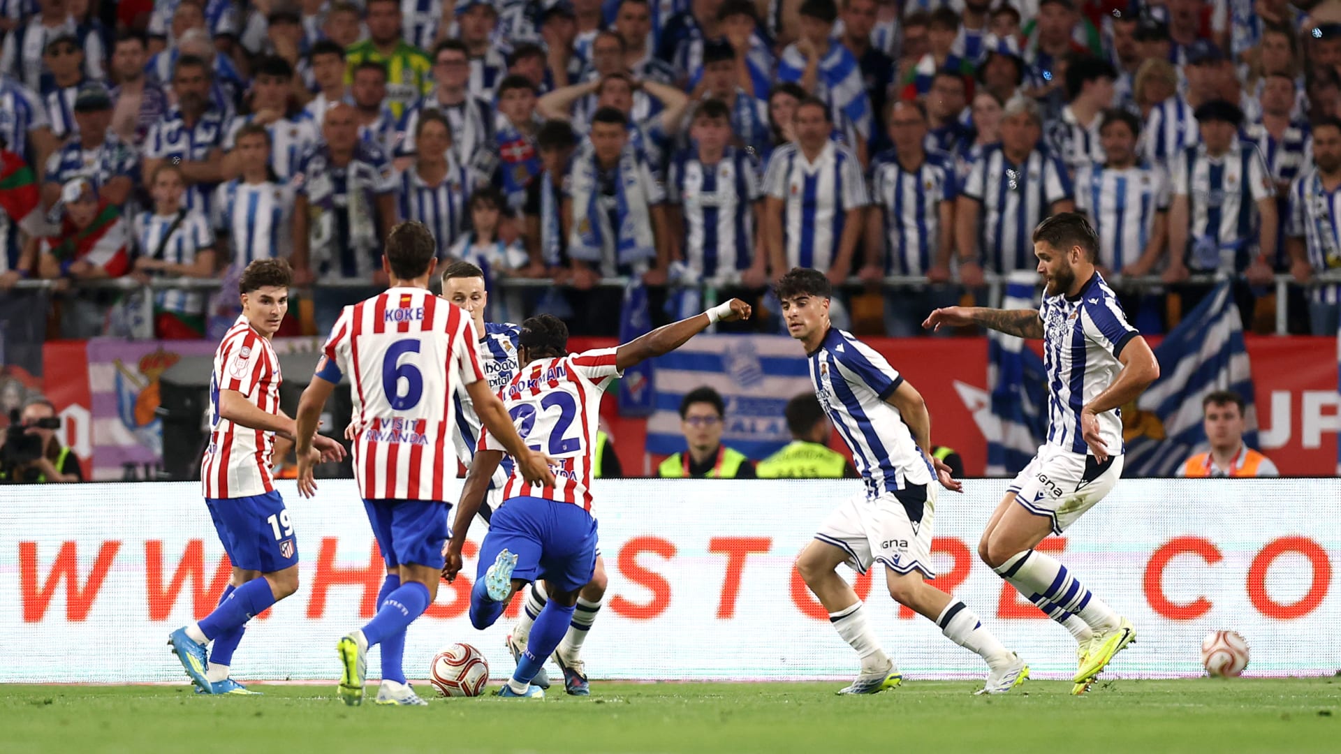 شهد النهائي "أحد أسرع الأهداف".. سوسيداد يفوز بكأس إسبانيا على حساب أتلتيكو