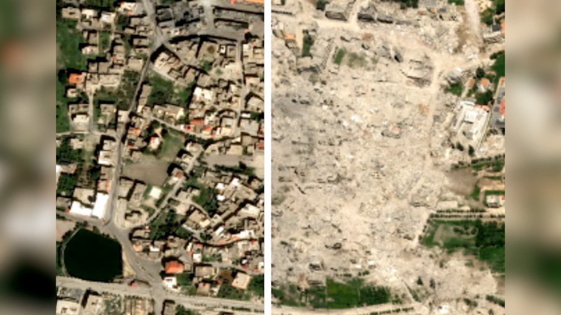 إسرائيل تُطبّق أساليب غزة على جنوب لبنان.. وصور الأقمار الصناعية تكشف حجم الدمار