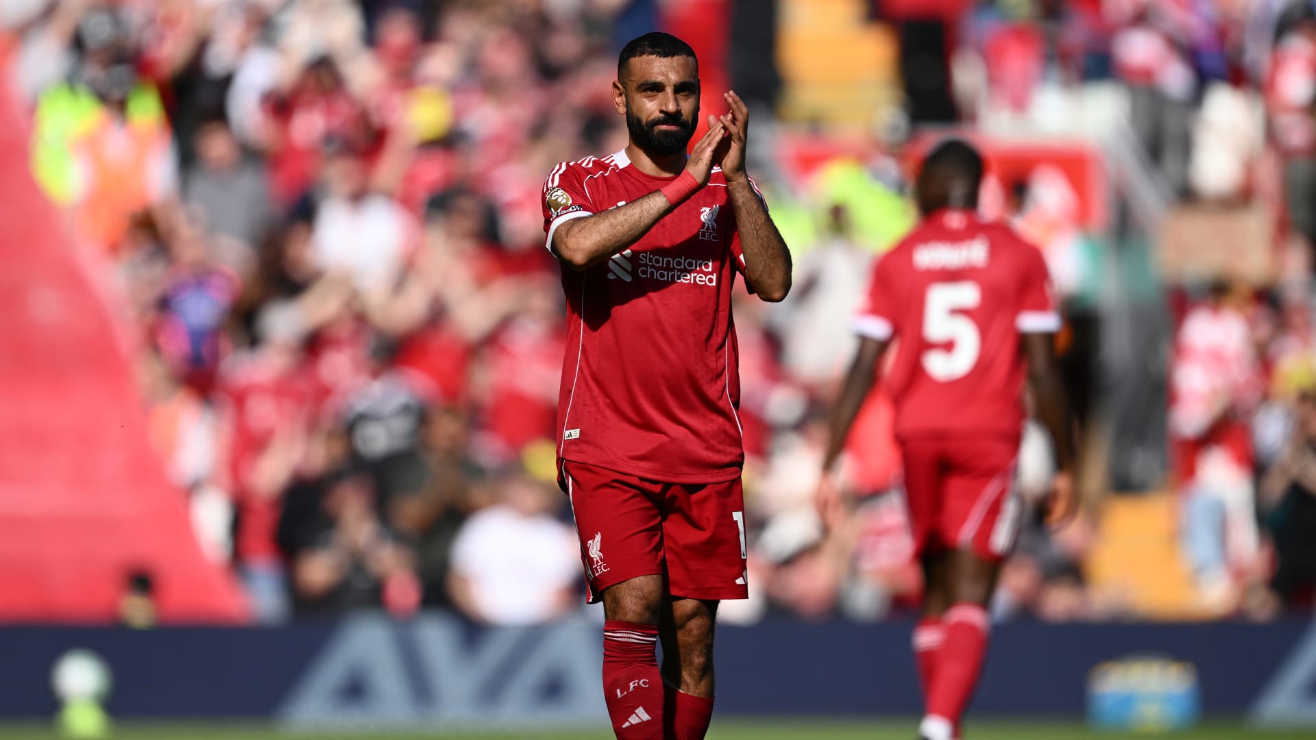 البريميرليغ.. هذا ما فعله جمهور ليفربول لحظة استبدال محمد صلاح بداعي الإصابة