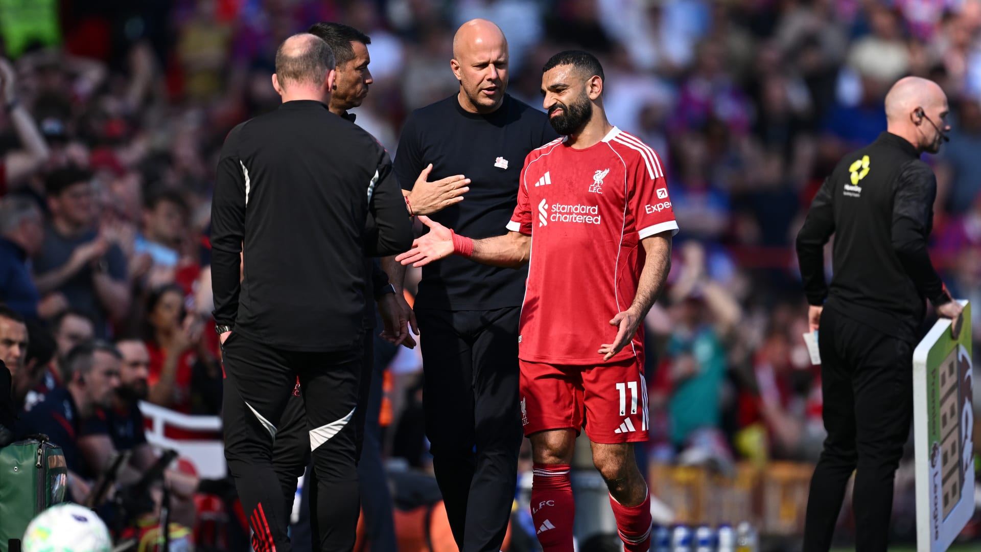 "دعونا نتفاءل".. أول تعليق من مدرب ليفربول على إصابة محمد صلاح