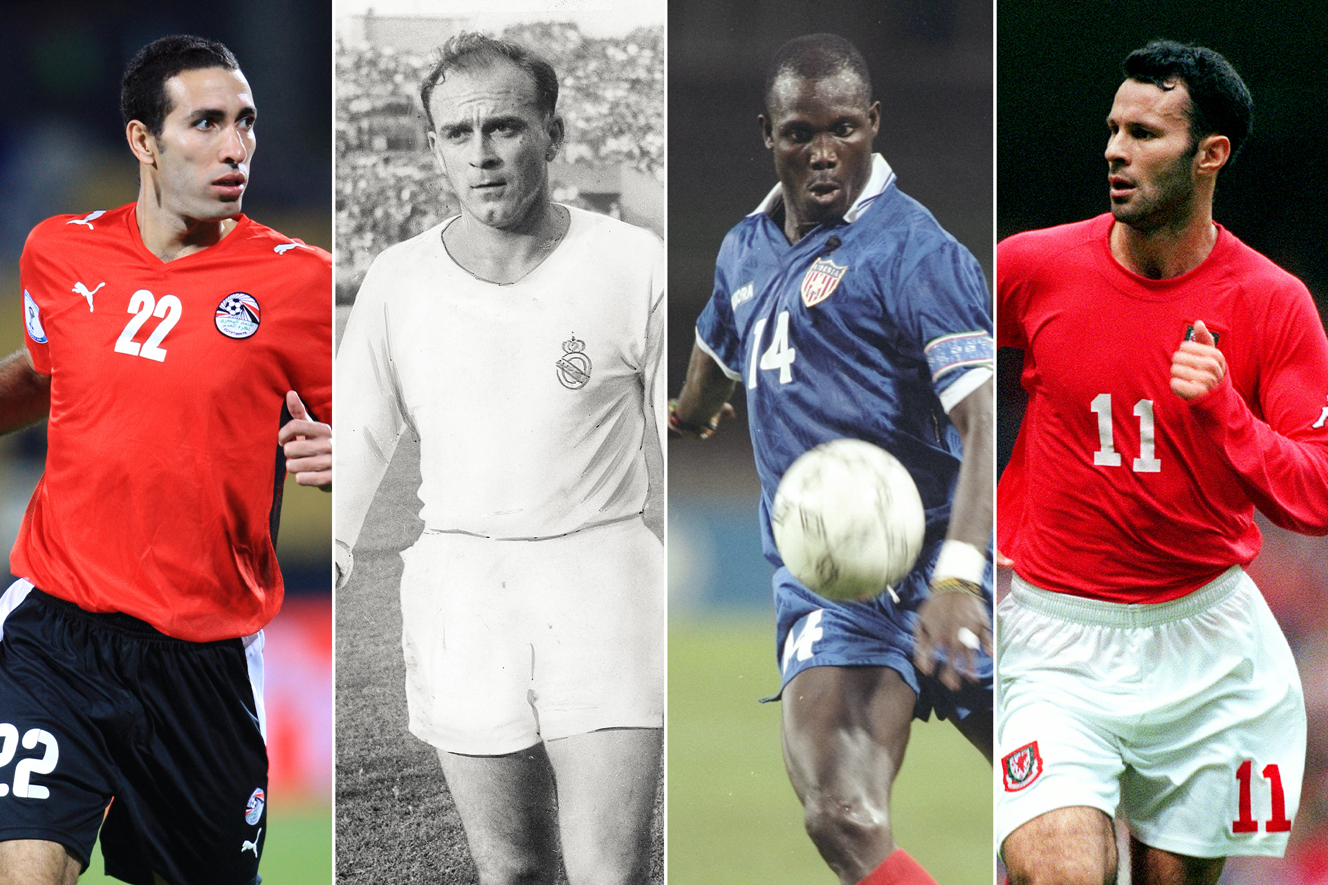 أساطير كروية غزت الملاعب وغابت عن نهائيات كأس العالم