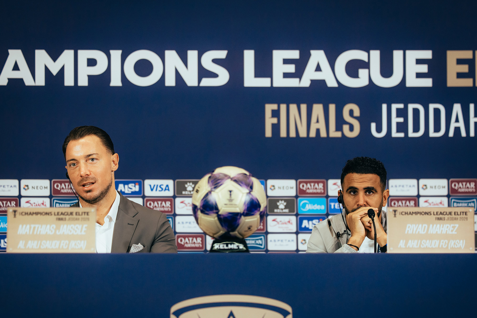 محرز يوجه رسالة لزملائه في الأهلي قبل نهائي أبطال آسيا