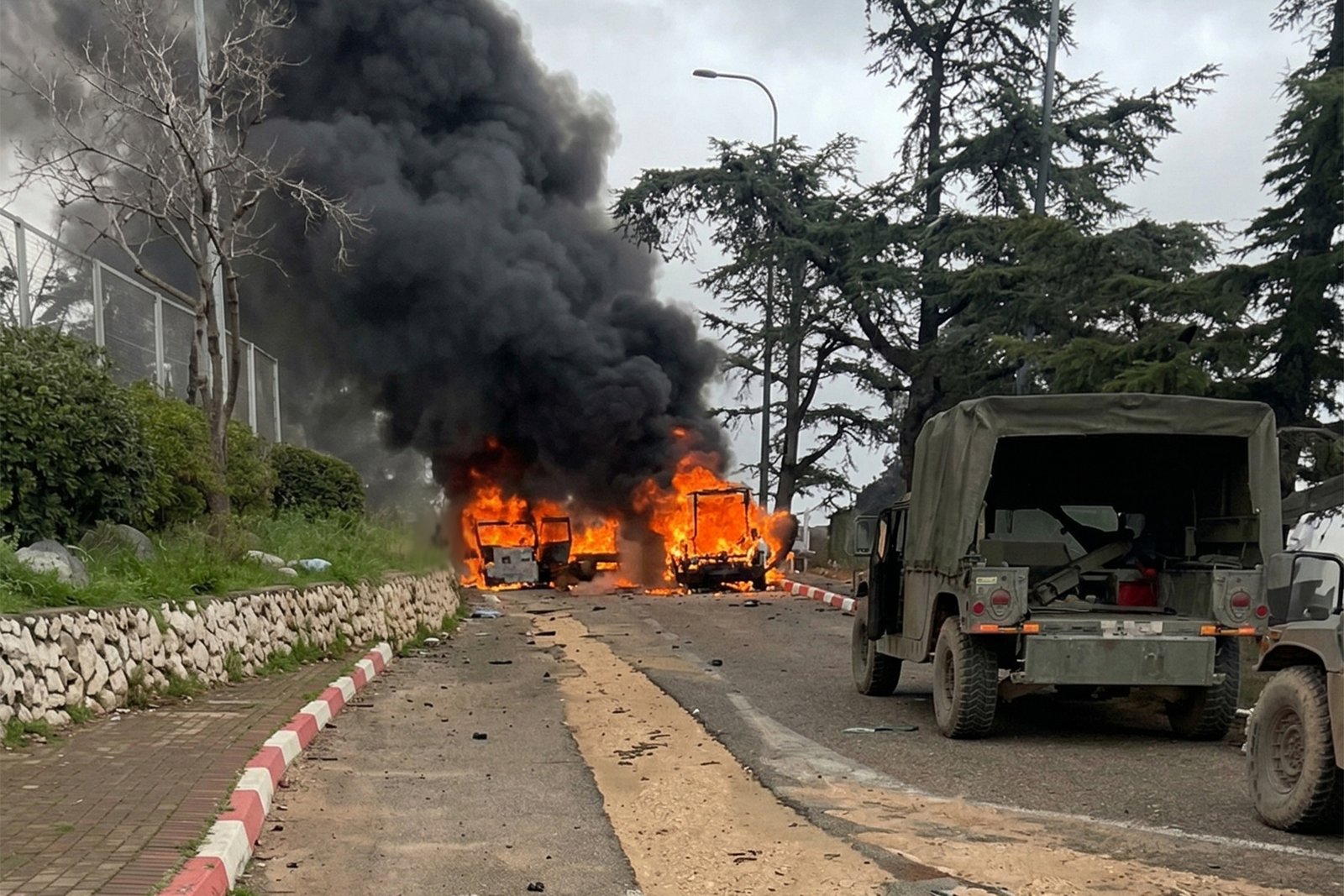 وسائل إعلام إسرائيلية: اعتراض صاروخ أطلق من لبنان باتجاه الجليل الأعلى 5 5445sf4 1774165920