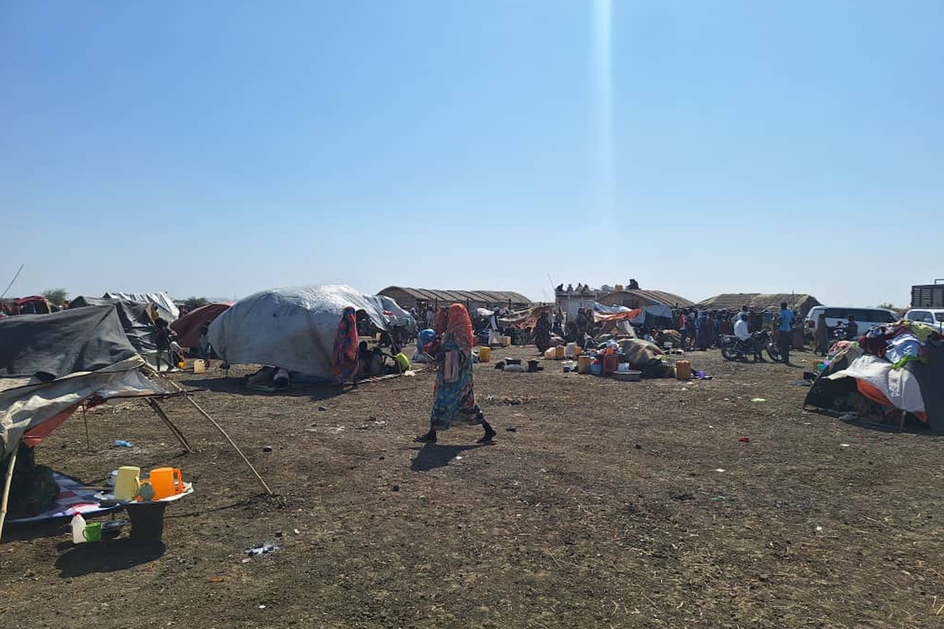 تحذير من كارثة تهدد أكثر من 100 ألف نازح جنوب شرقي السودان