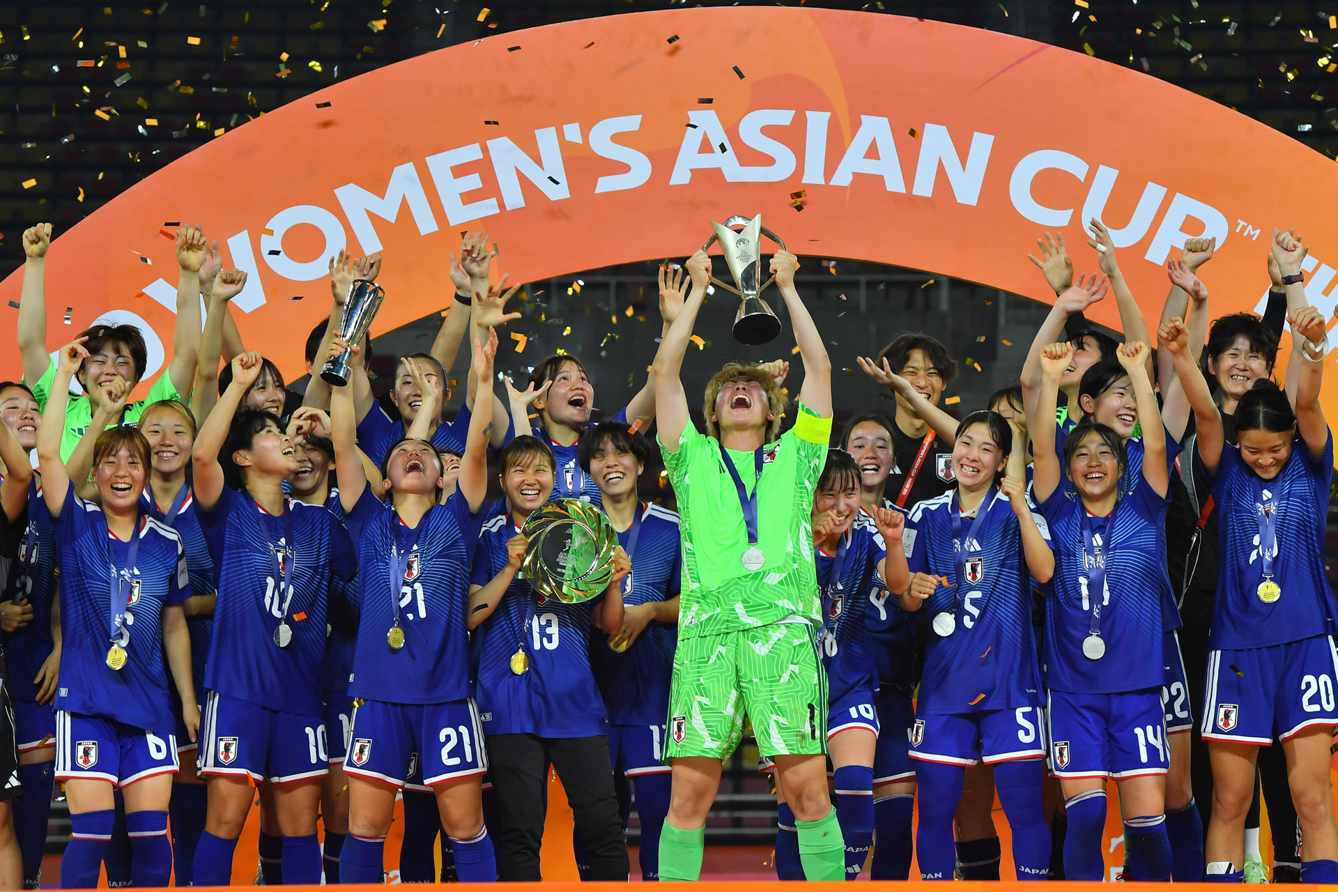 اليابان تحرز لقب كأس آسيا للشابات للمرة السابعة