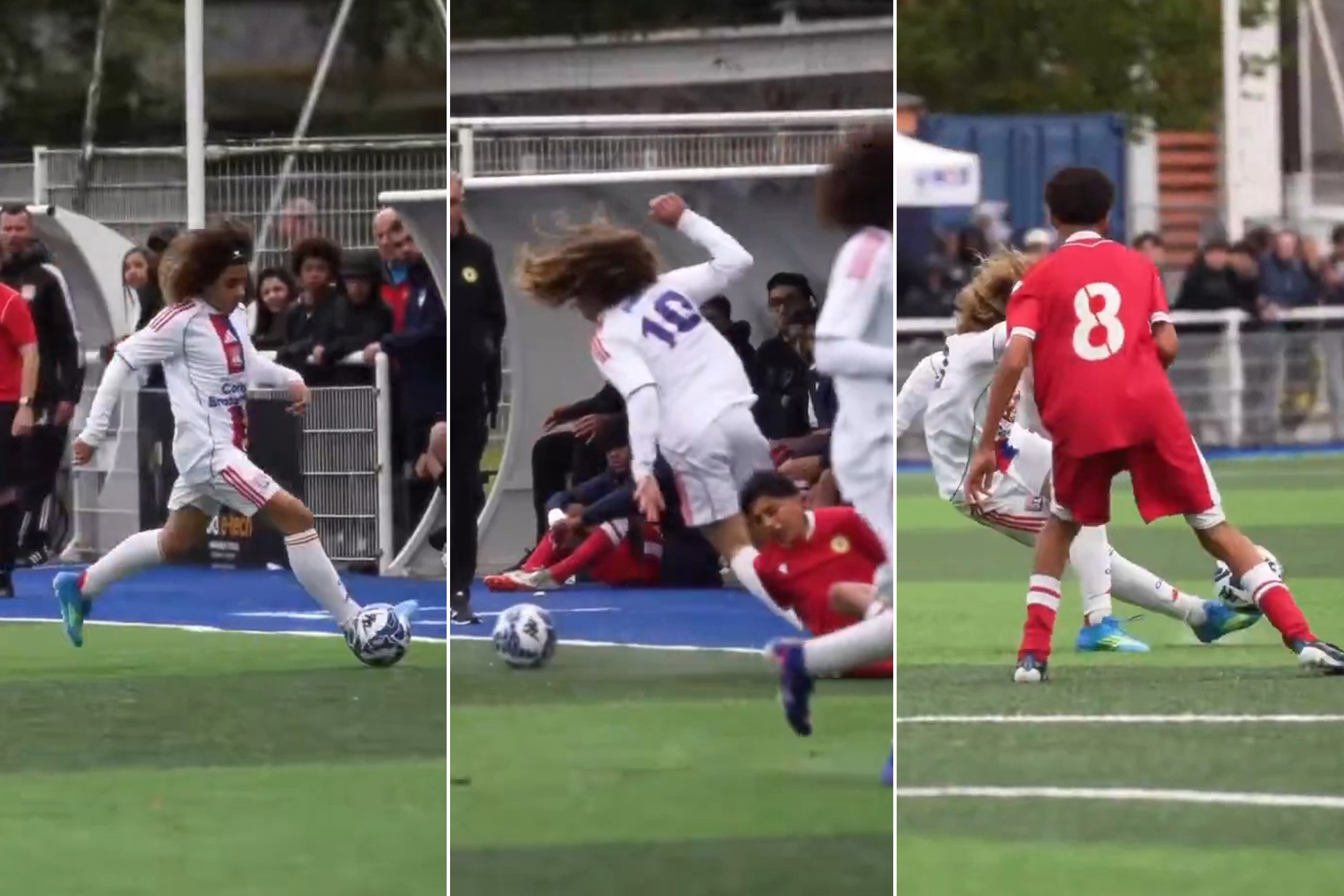 بالفيديو.. شقيق ريان شرقي يخطف الأنظار بمهارات استثنائية