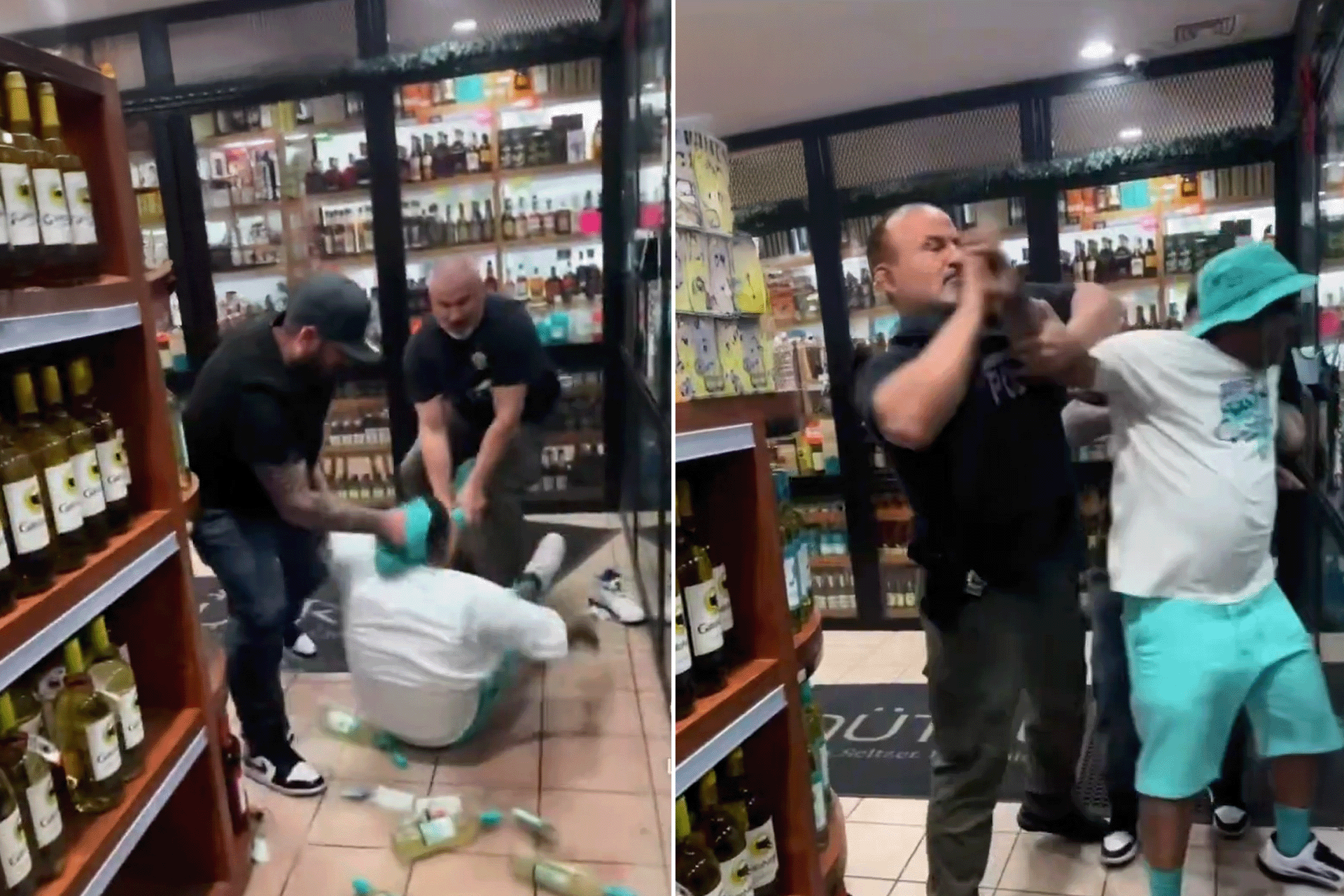 فيديو يوثق اعتداء شرطييْن على رجل أسود في نيويورك