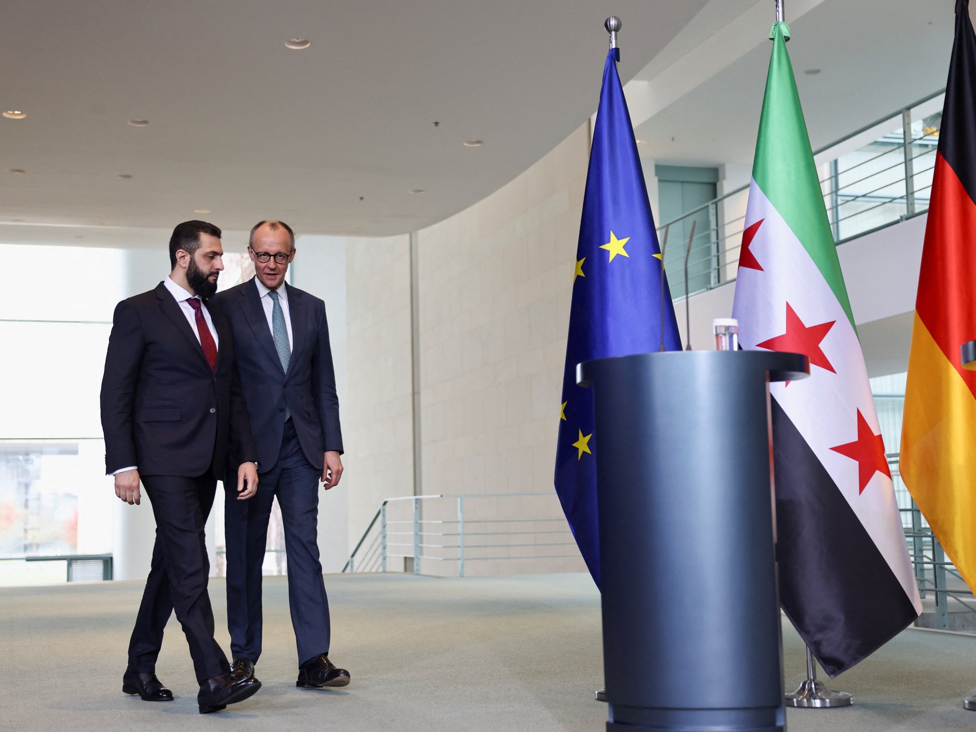 وثيقة تكشف توجها أوروبيا لتوطيد العلاقات مع سوريا