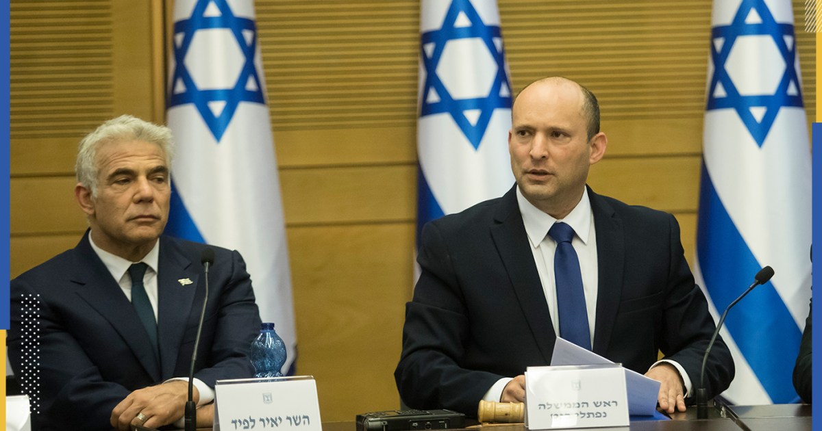 تحالف مفاجئ بين بينيت ولبيد للإطاحة بحكومة نتنياهو