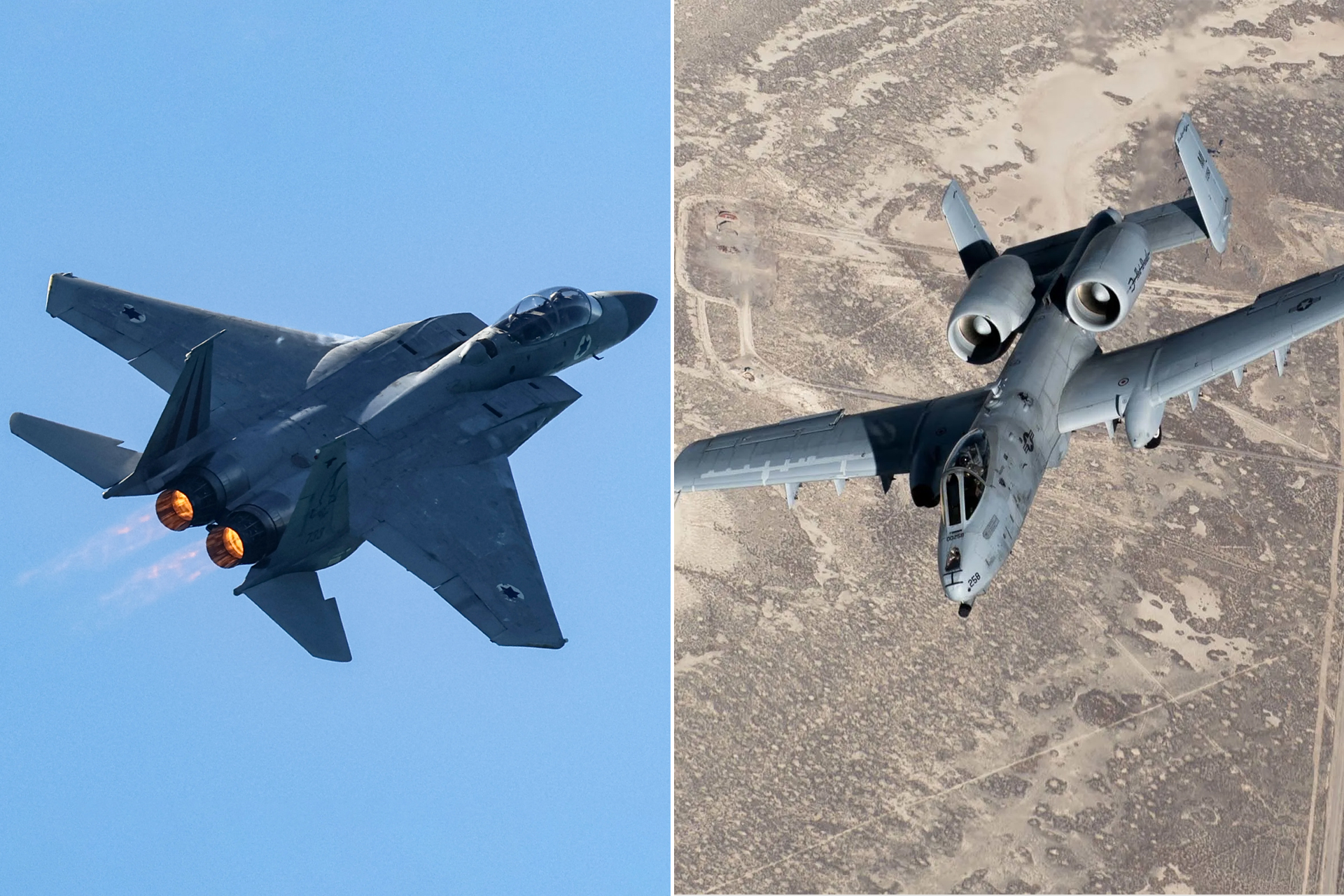 ما الذي نعرفه عن "إف-15″ و"إيه-10" بعد إسقاطهما في إيران؟