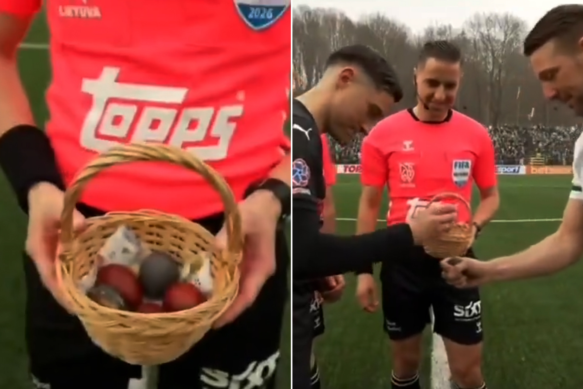 "صمود البيض".. تقليد غريب في الدوري الليتواني لكرة القدم