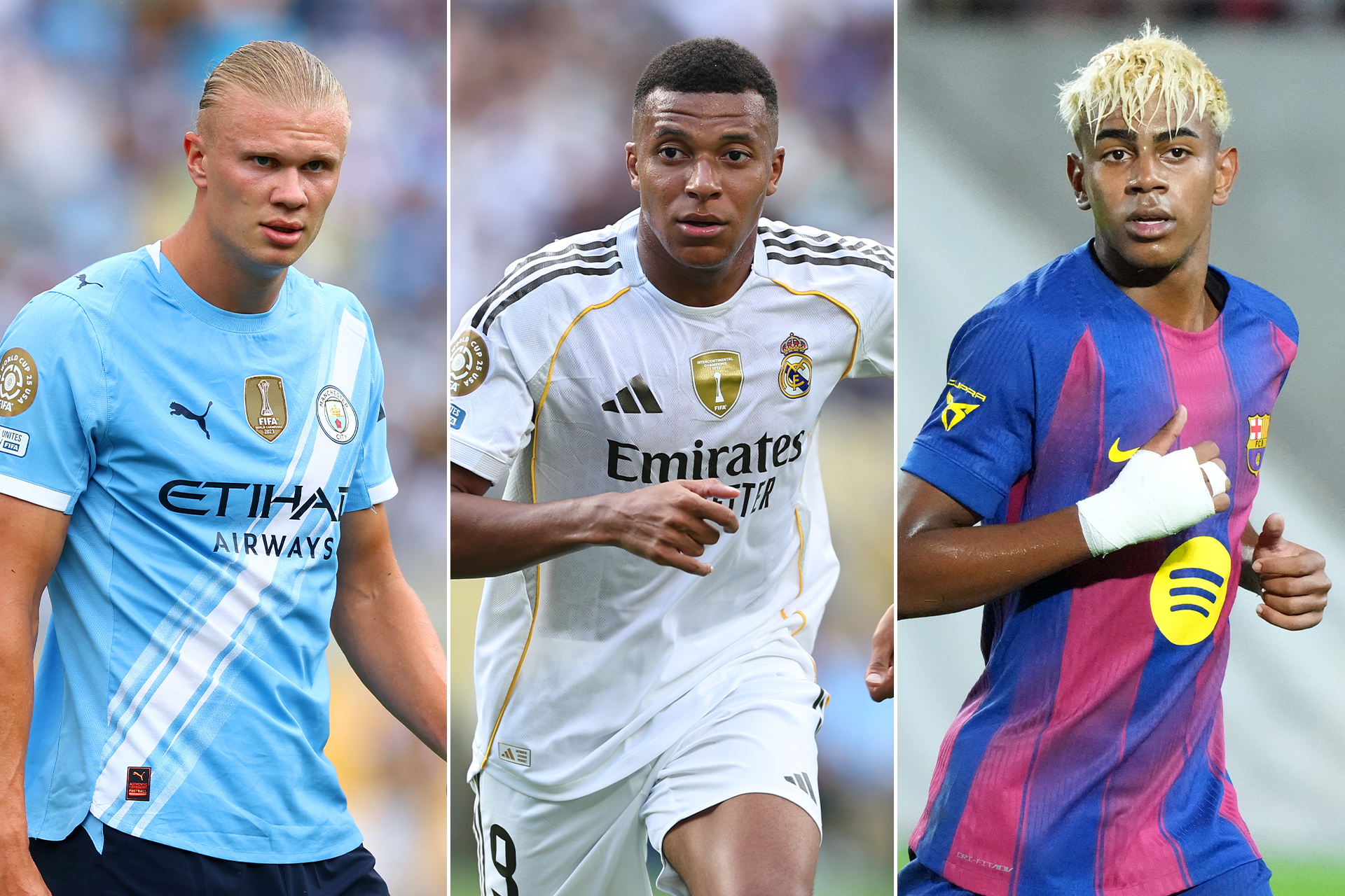 صدارة ثلاثية بـ200 مليون يورو.. أغلى 20 لاعبا في العالم حاليا