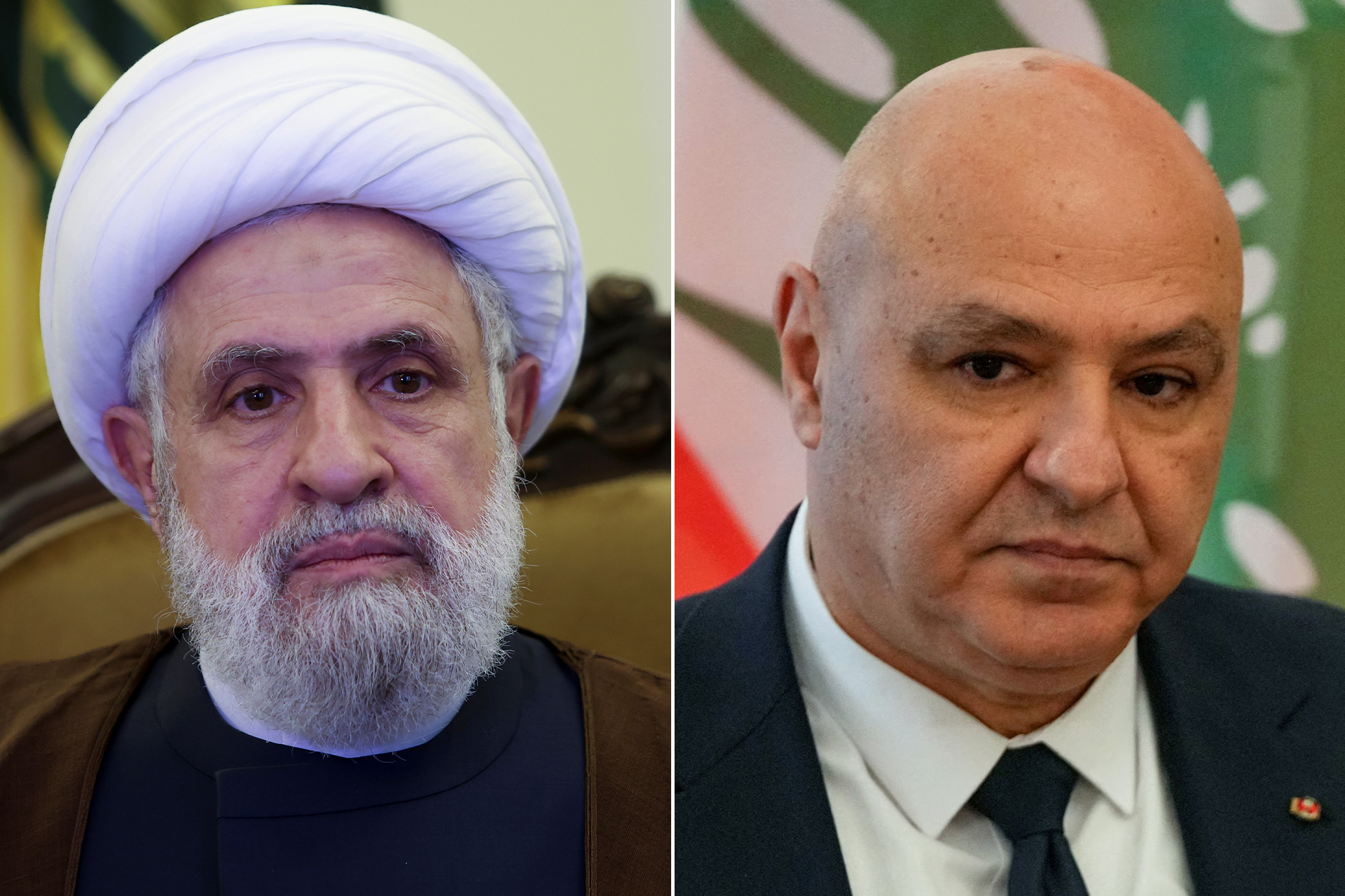 عون وقاسم.. مواجهة كلامية حول شرعية الحرب ومسار التفاوض مع إسرائيل