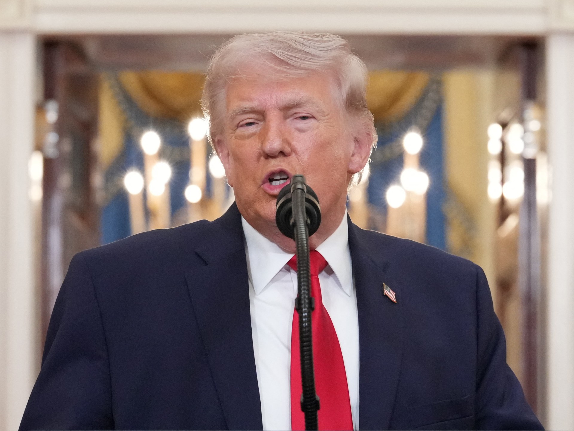 تسلسل زمني لإنذارات ترمب بشأن مضيق هرمز