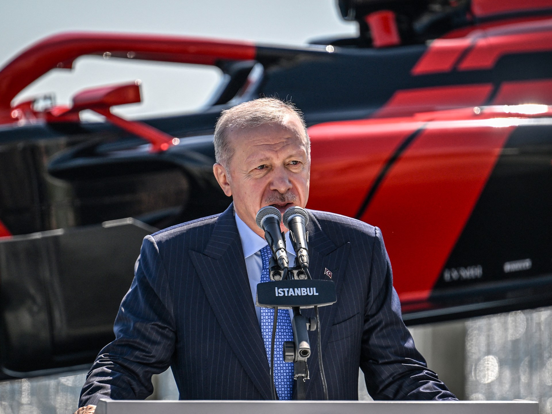 أردوغان يعلن موعد عودة سباقات "فورمولا 1" إلى حلبة إسطنبول