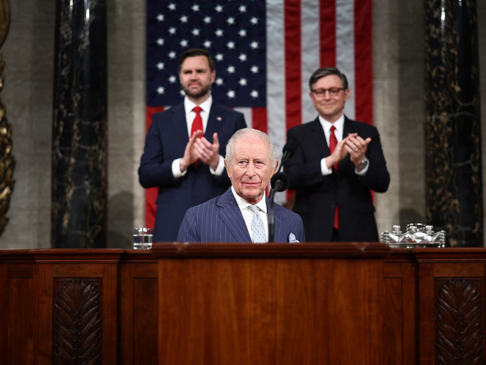 تشارلز أمام الكونغرس: الدفاع عن أوكرانيا يتطلب عزيمة ما بعد 11 سبتمبر