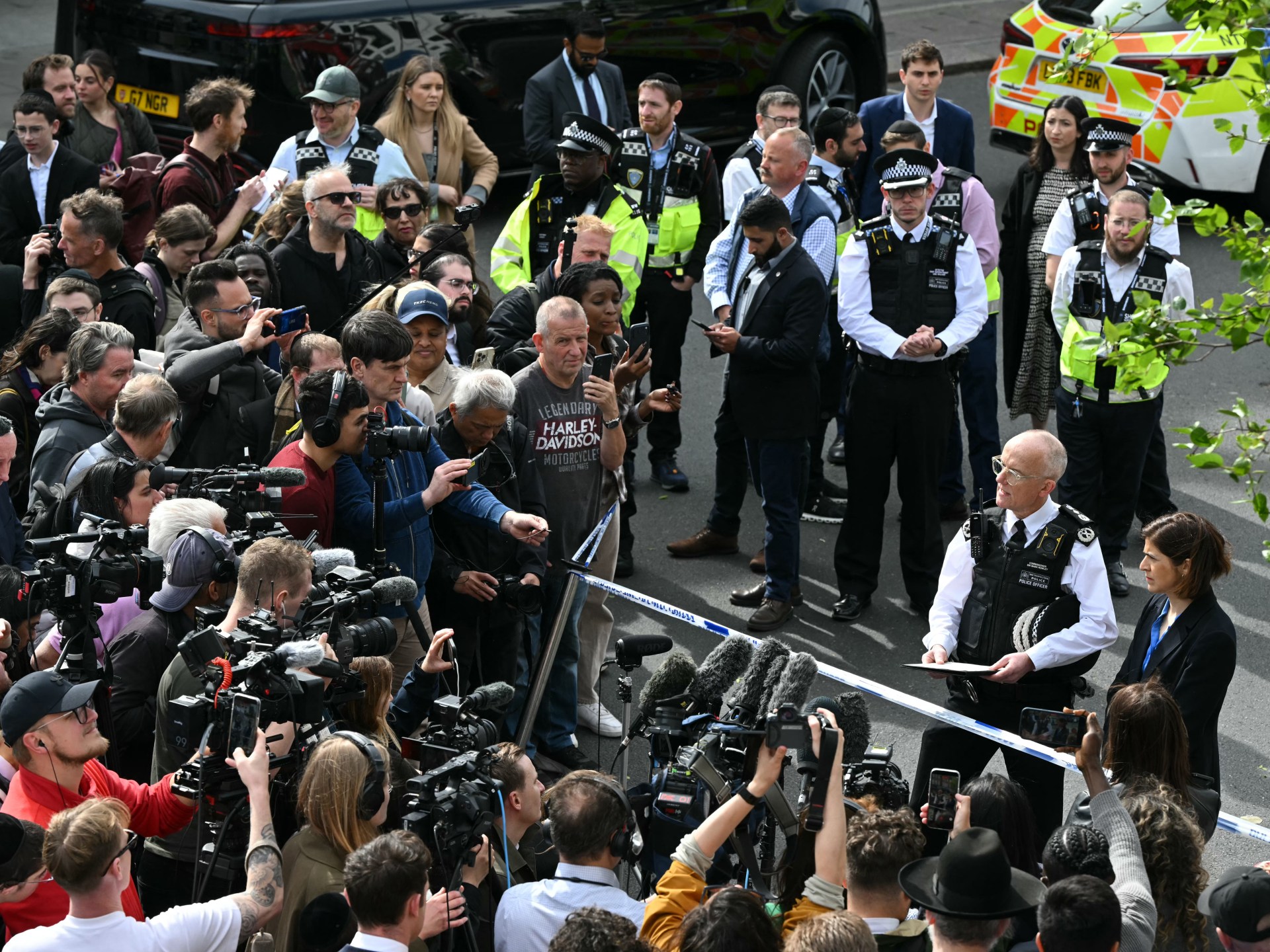 طعن شخصين بهجوم على حي يسكنه يهود شمالي لندن