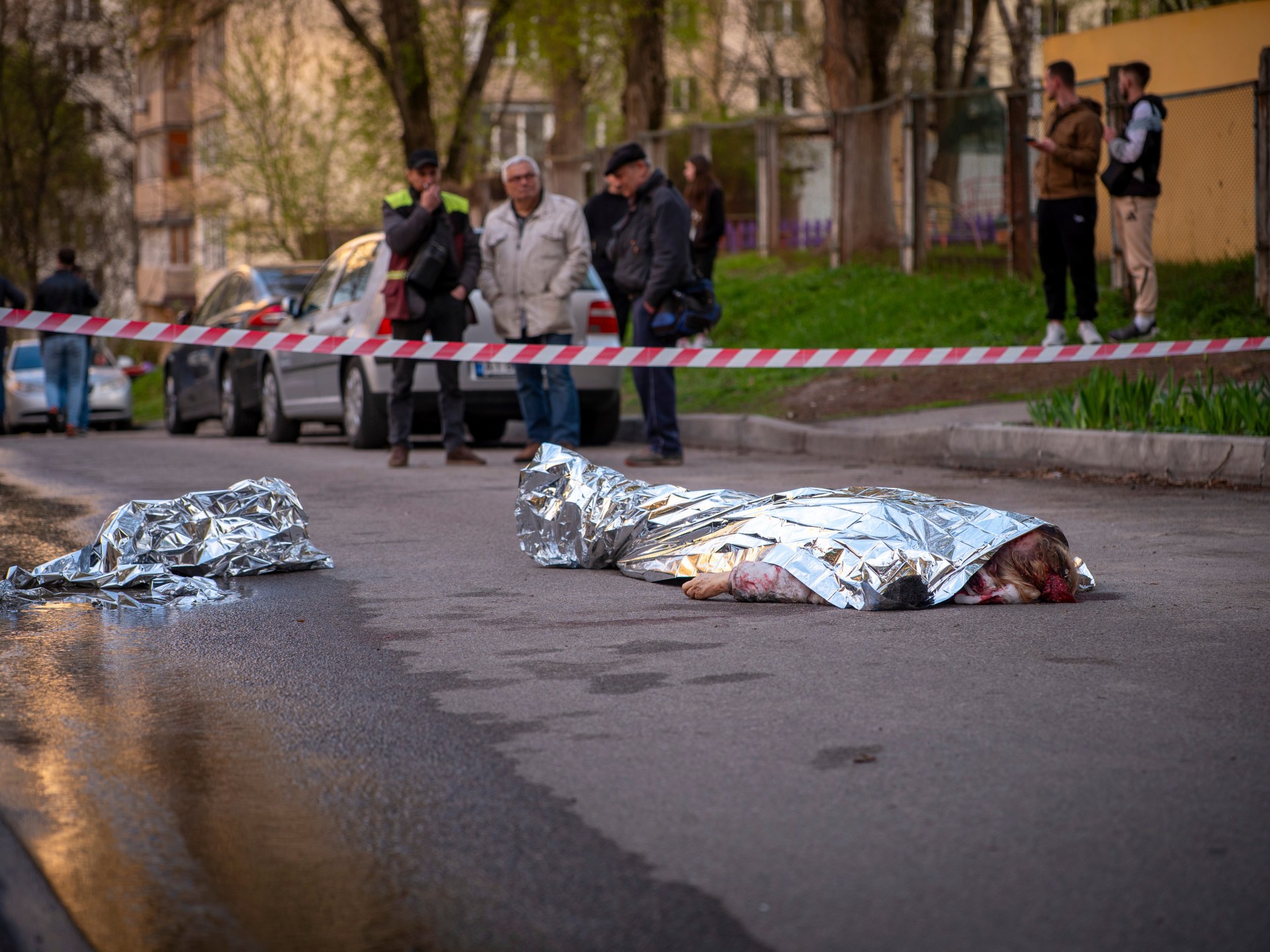 5 قتلى برصاص مسلّح احتجز رهائن في كييف