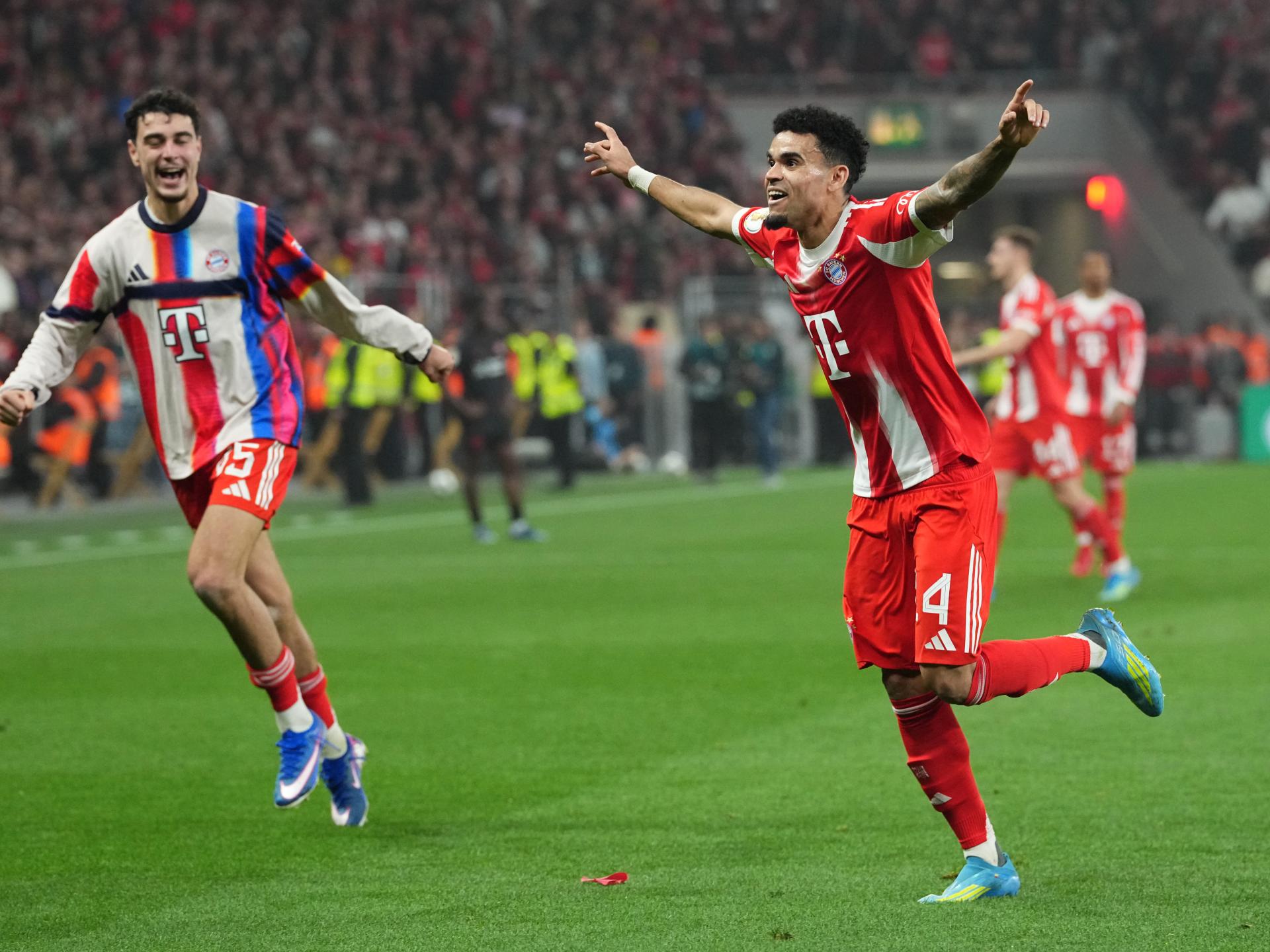 شاهد.. بايرن ميونخ يطيح بليفركوزن ويعبر لنهائي كأس ألمانيا