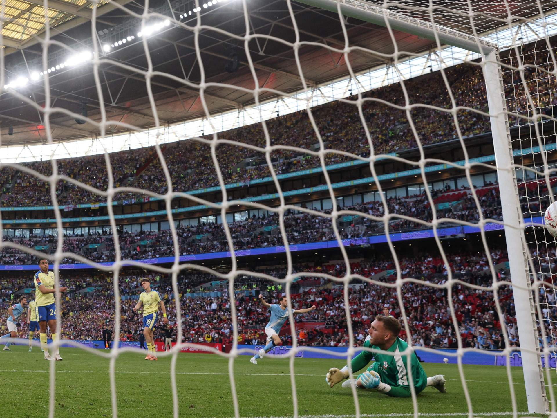 شاهد.. مانشستر سيتي يعبر ساوثهامبتون إلى نهائي كأس الاتحاد الإنجليزي