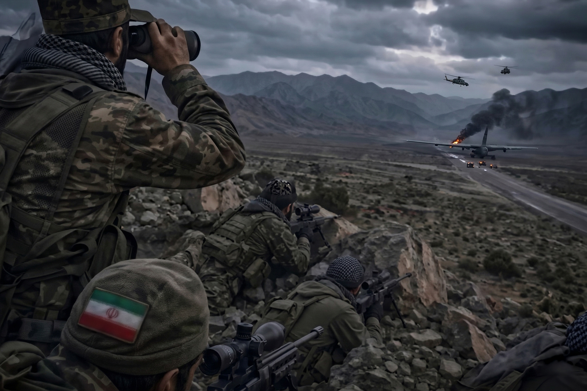 كيف استطاع الإعلام الإيراني بناء رواية "هزيمة أمريكية" في أصفهان؟