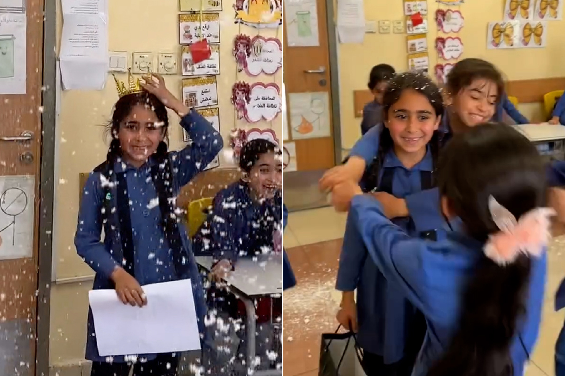 "الإنسانية تُدرّس".. مفاجأة وداع طالبة سورية في الأردن تحظى بإعجاب واسع