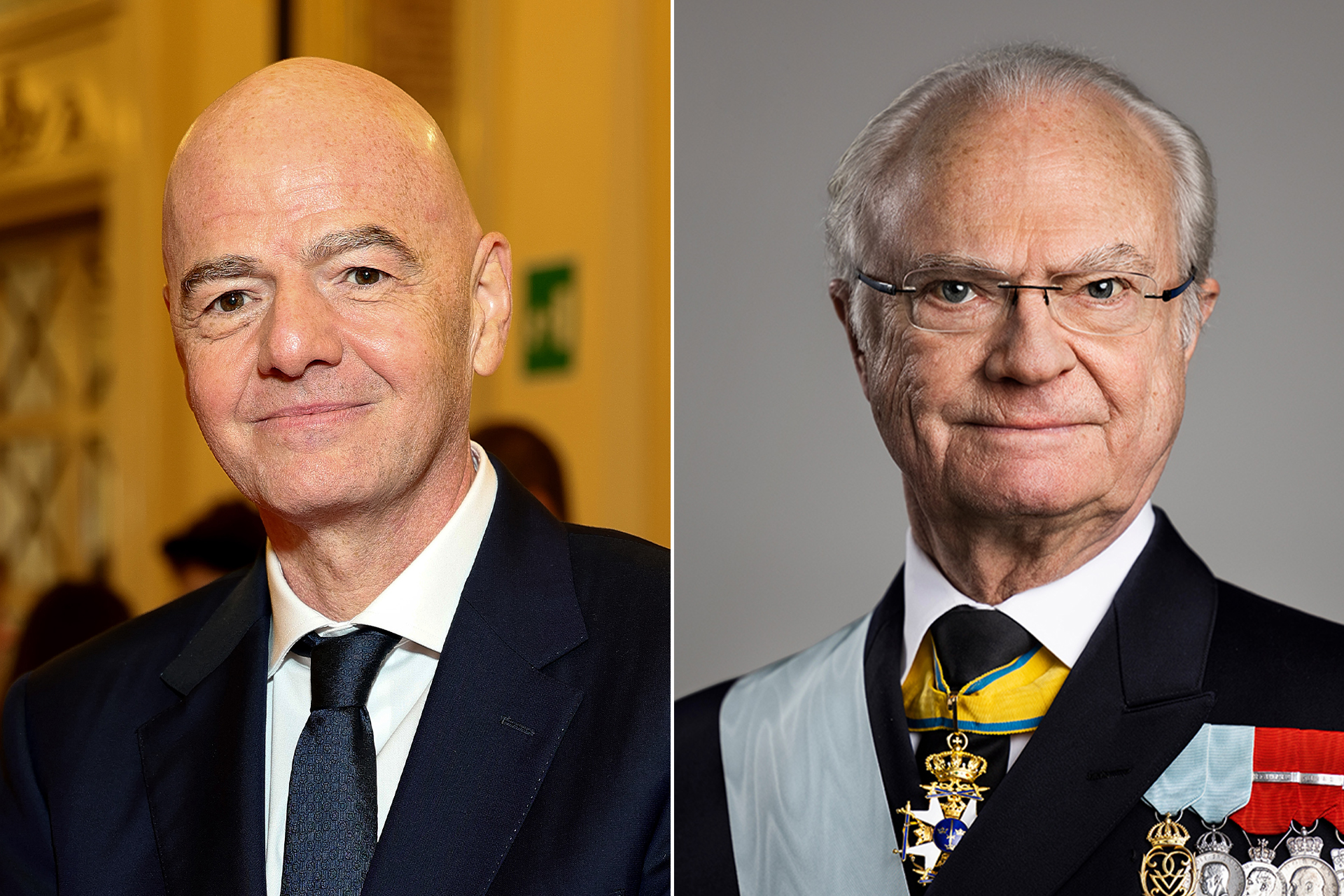 مونديال 2026.. ملك السويد يحرج رئيس الفيفا برد مقتضب